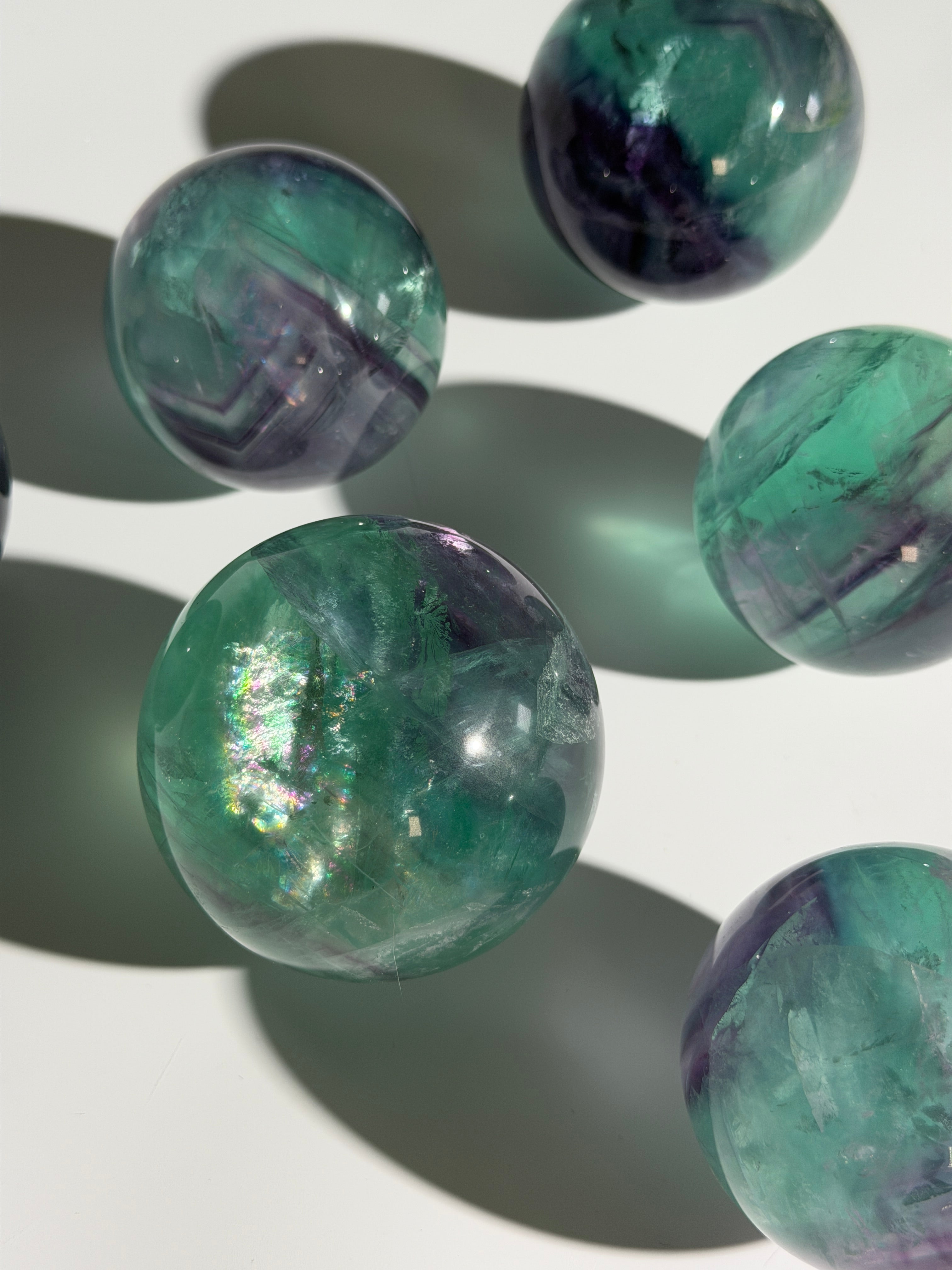 Aurora Fluorit Kugel | High Quality