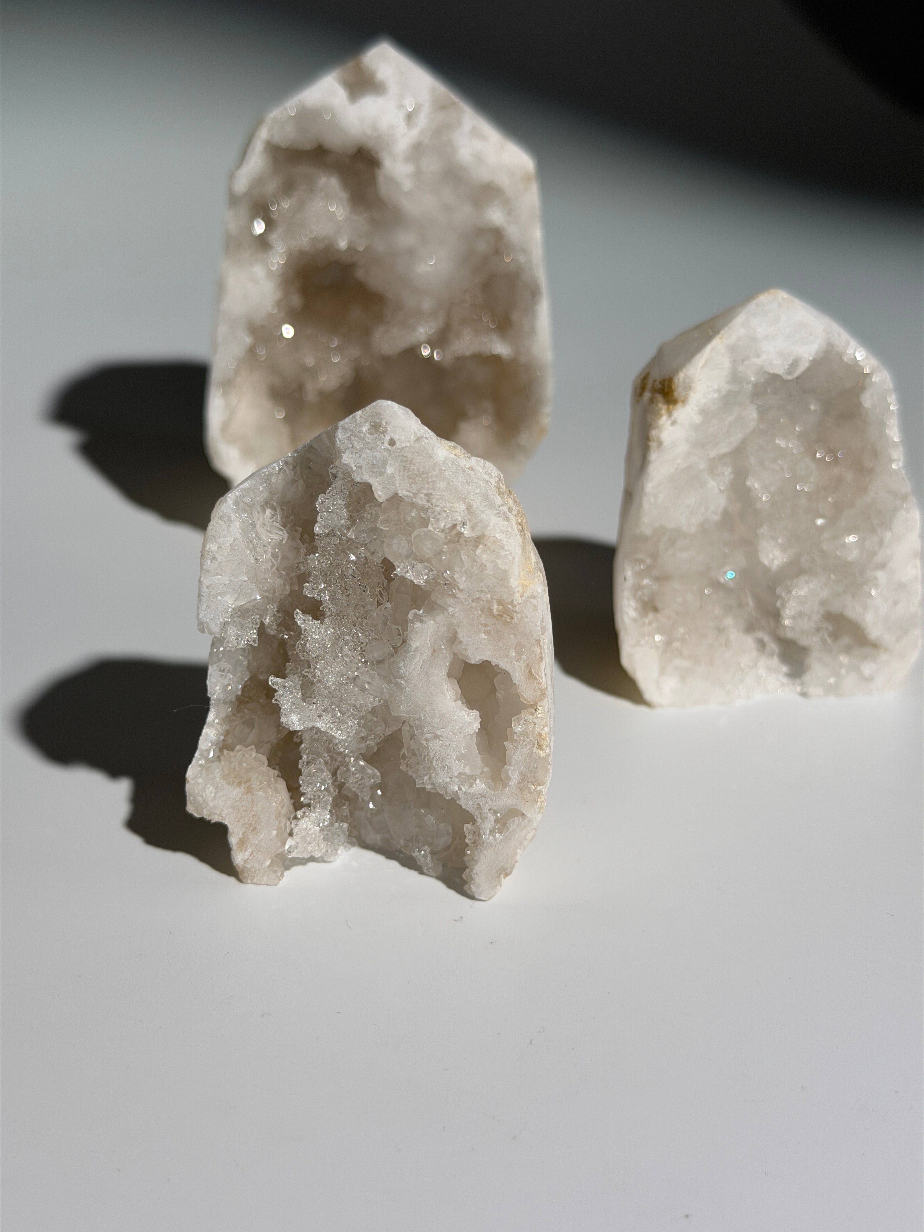 Druzy Quarz Obelisk