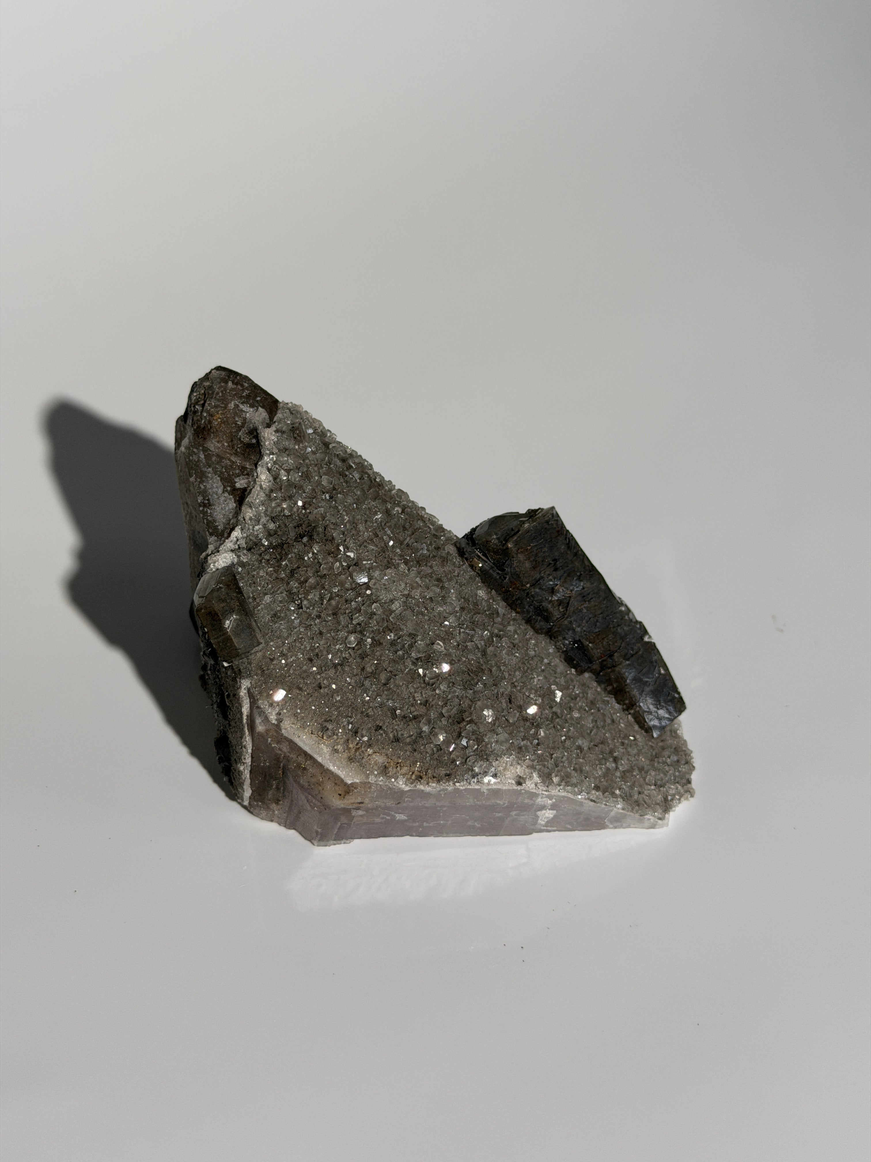 Schwarzer Sugar Calcit | UV-Aktiv