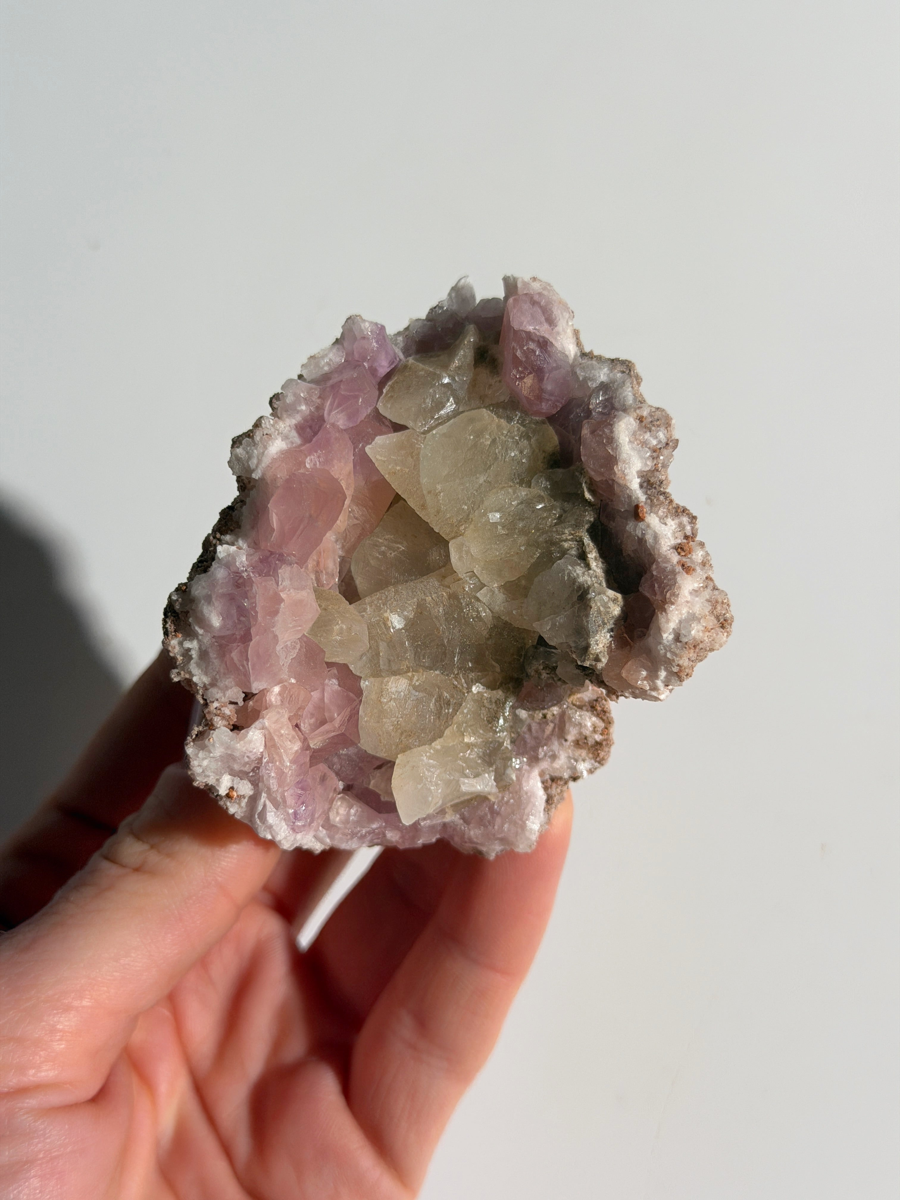 Pink Amethyst Geode