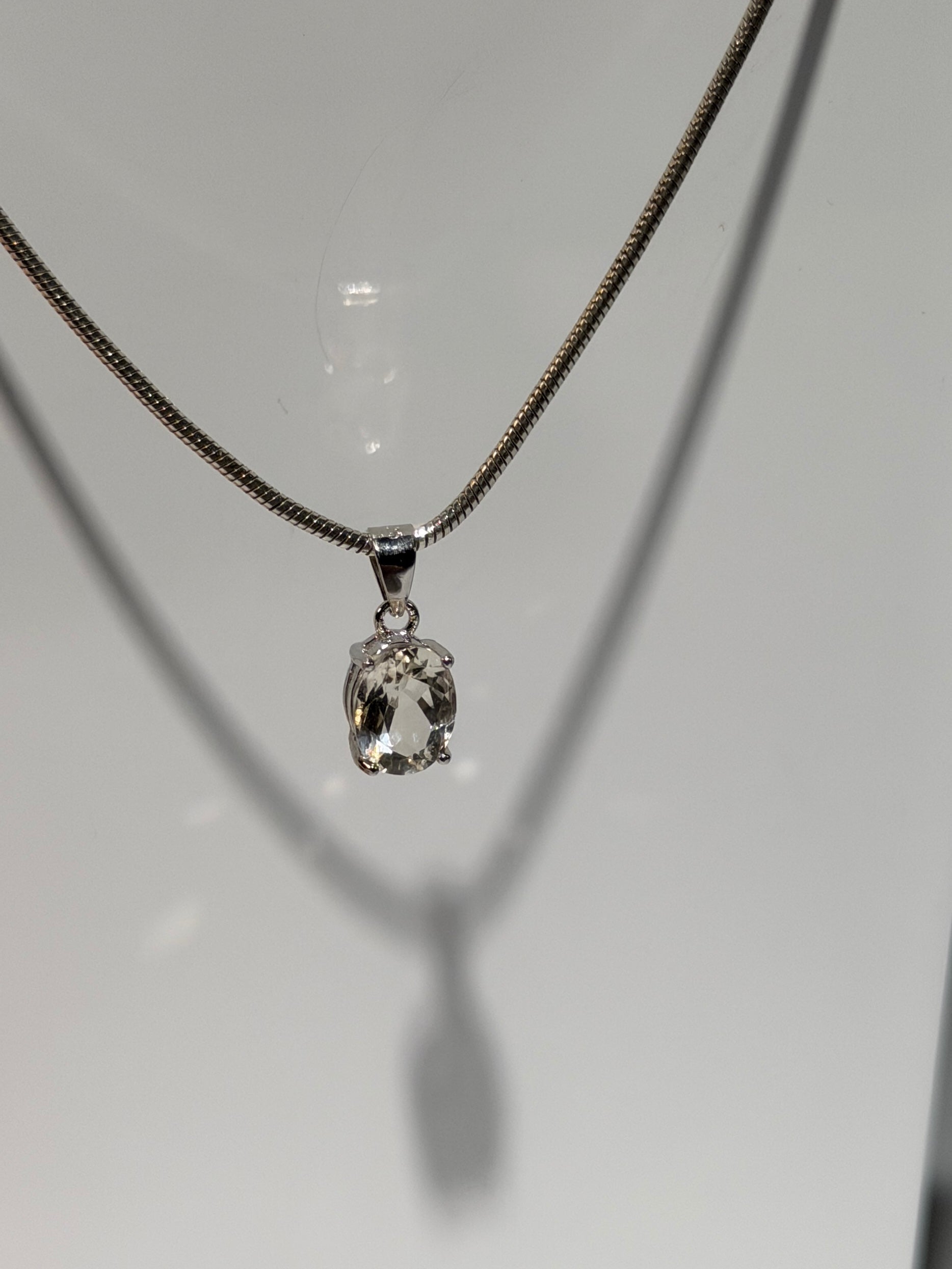 Skapolith Anhänger | 925 Sterling Silber