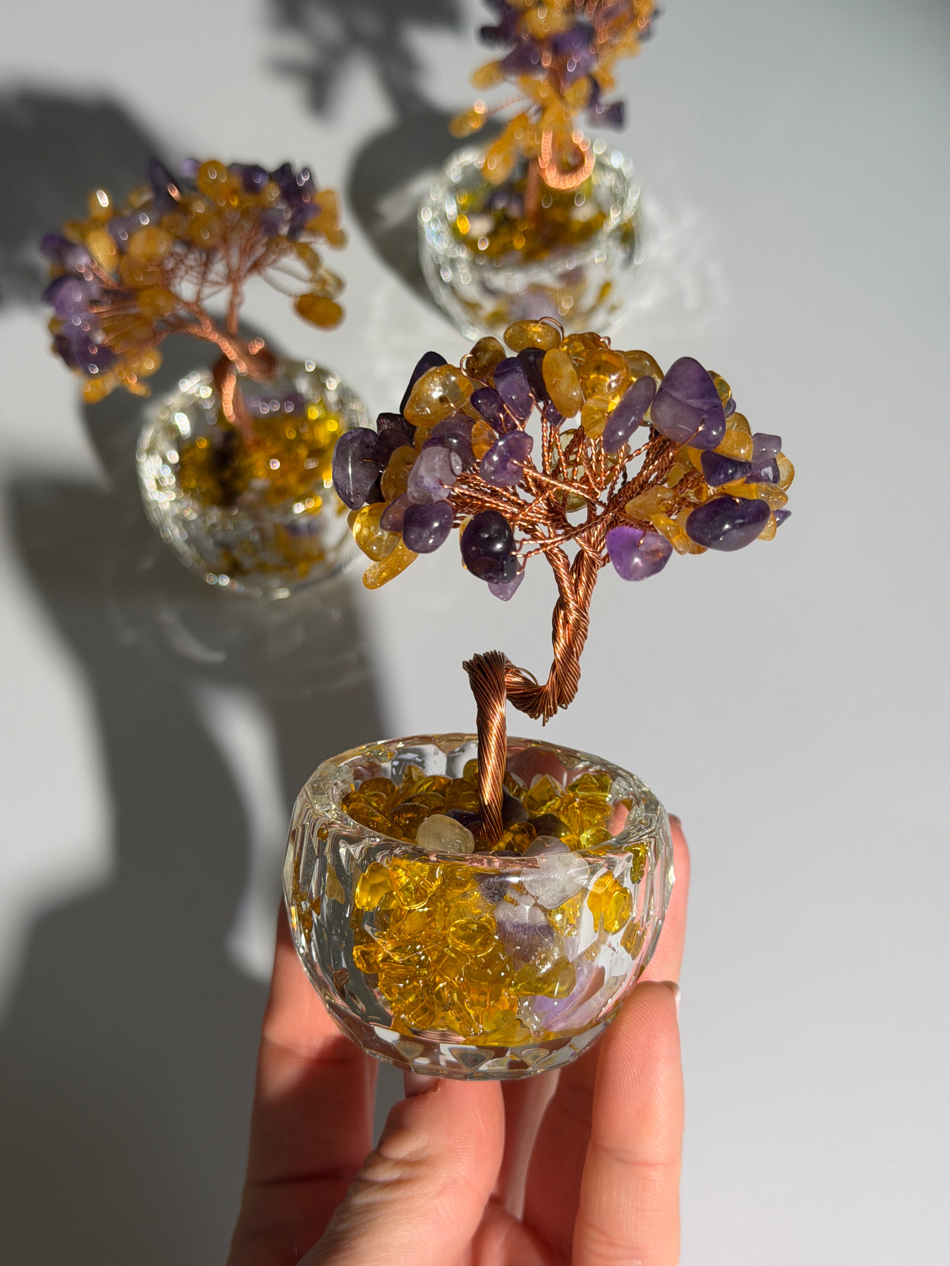 Amethyst & Citrin Baum