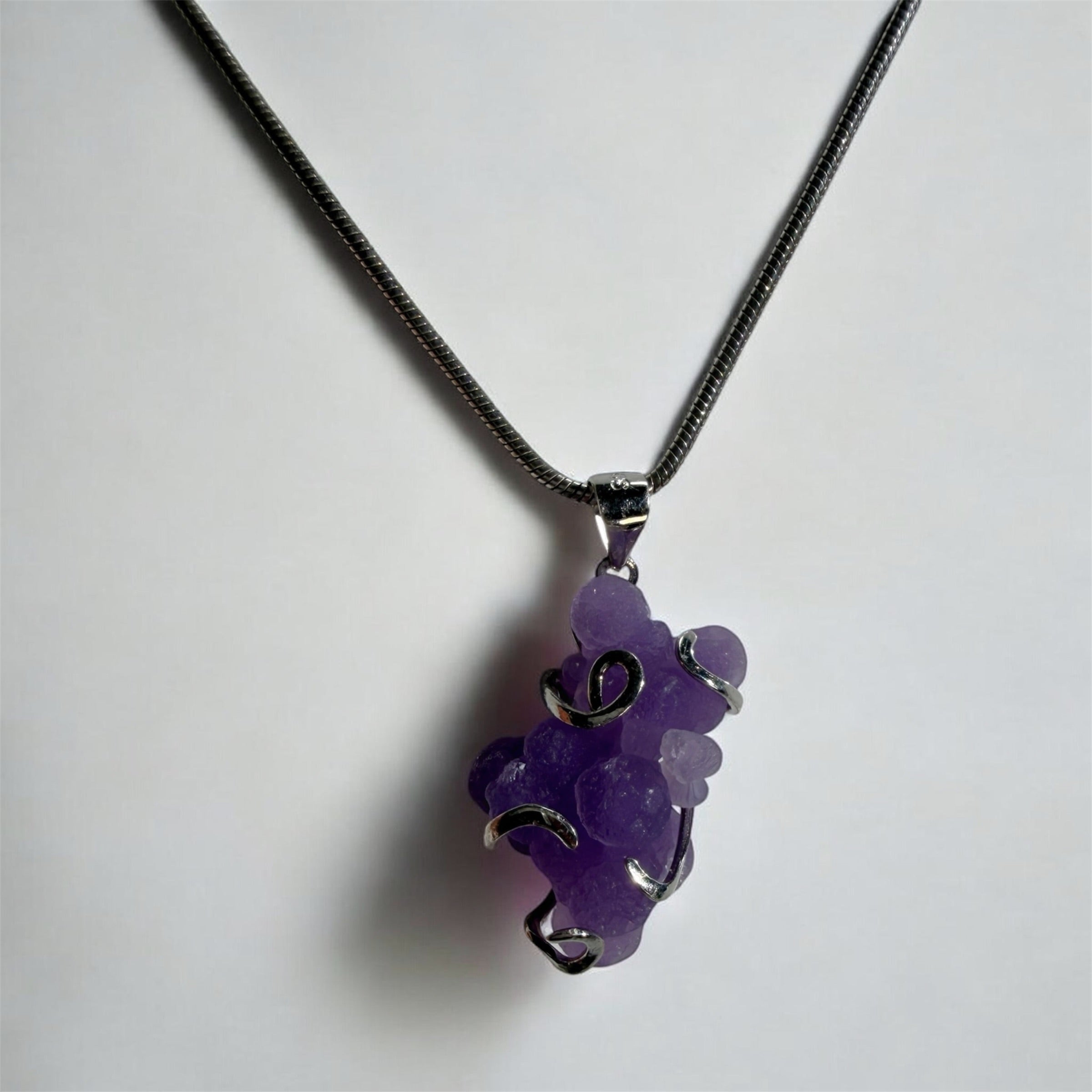 Traubenachat Anhänger | High Quality | 925 Sterling Silber