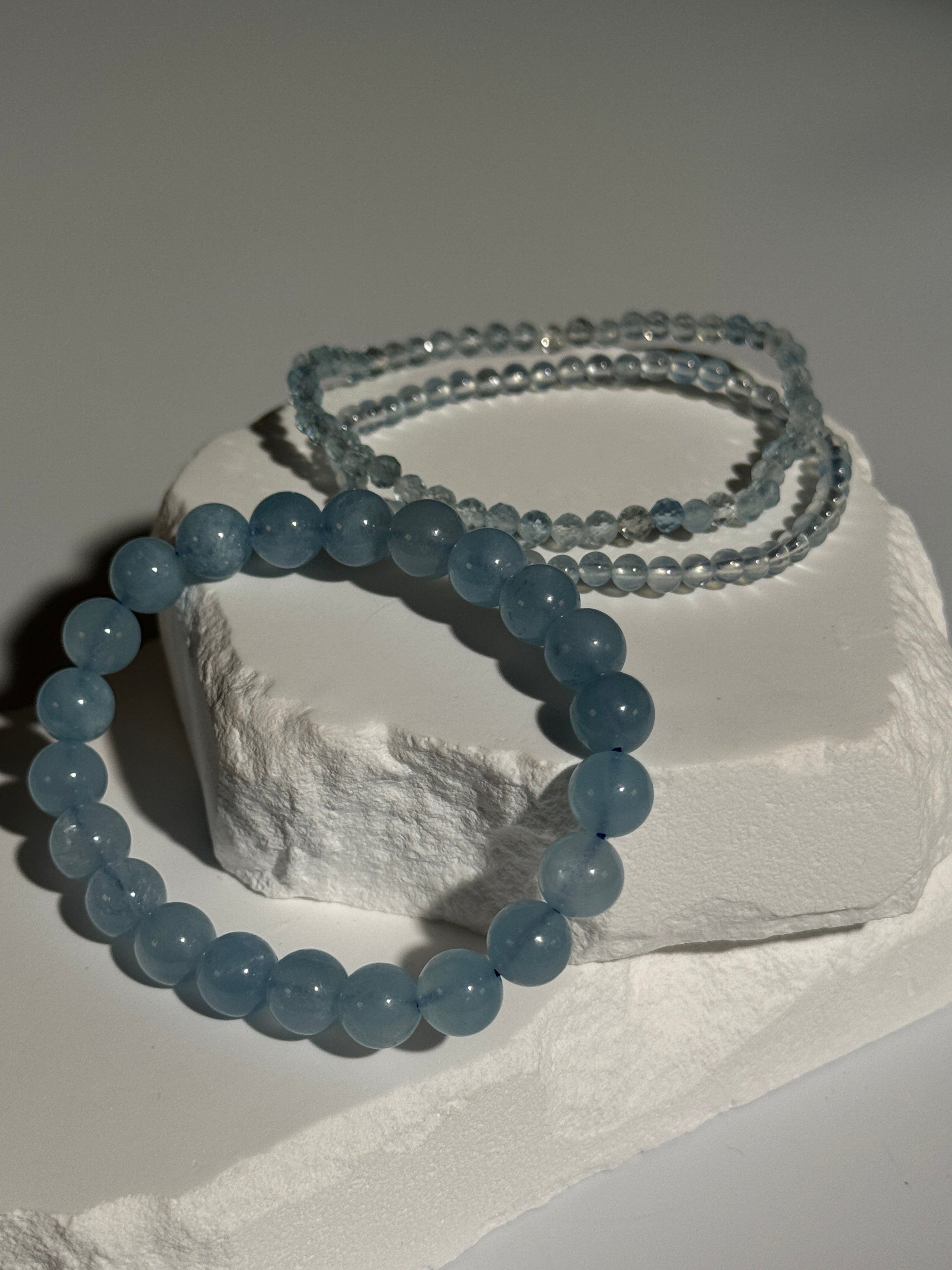 Aquamarin Armband