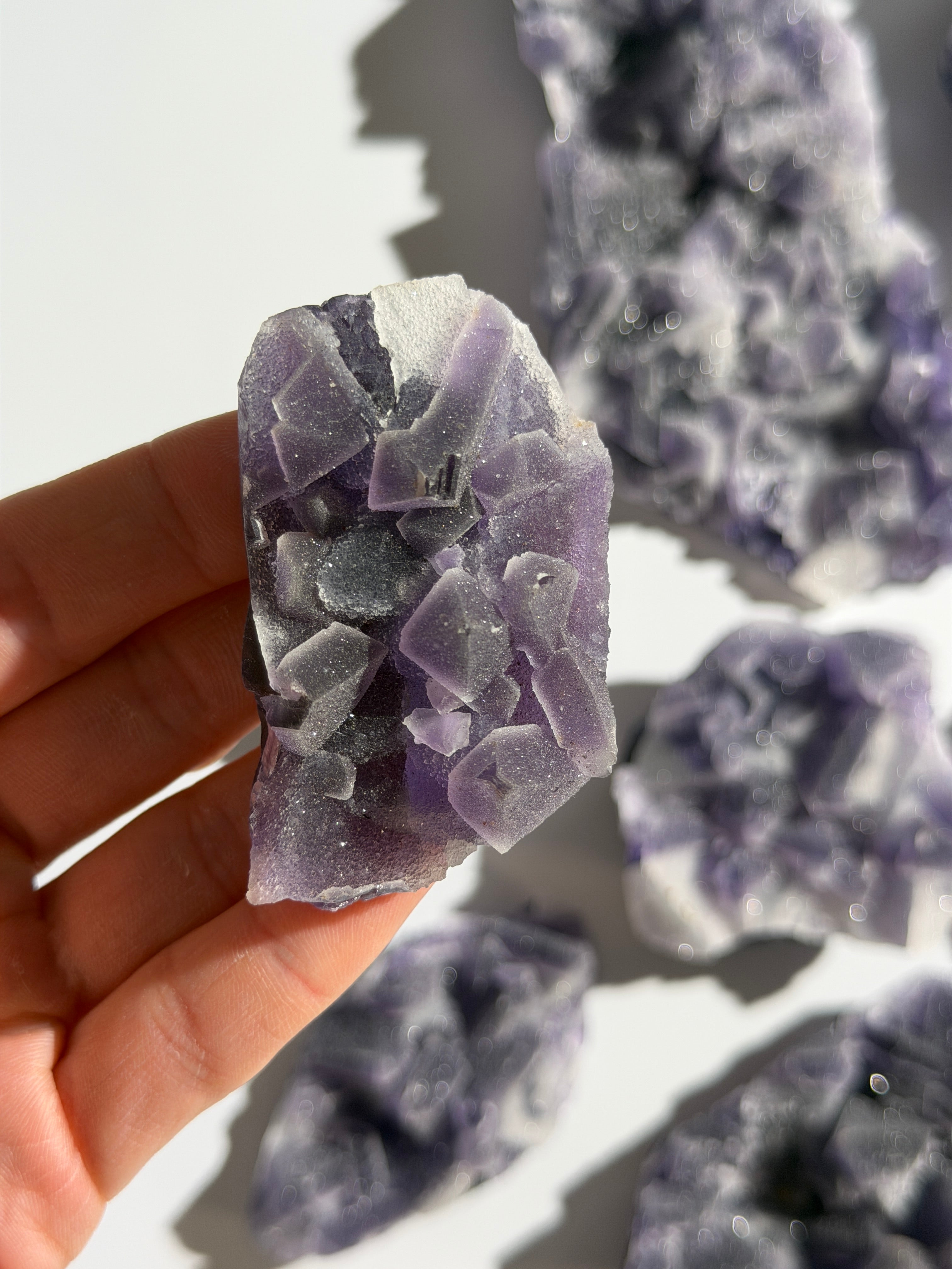 Lila Sugar Fluorit | Rare | High Quality