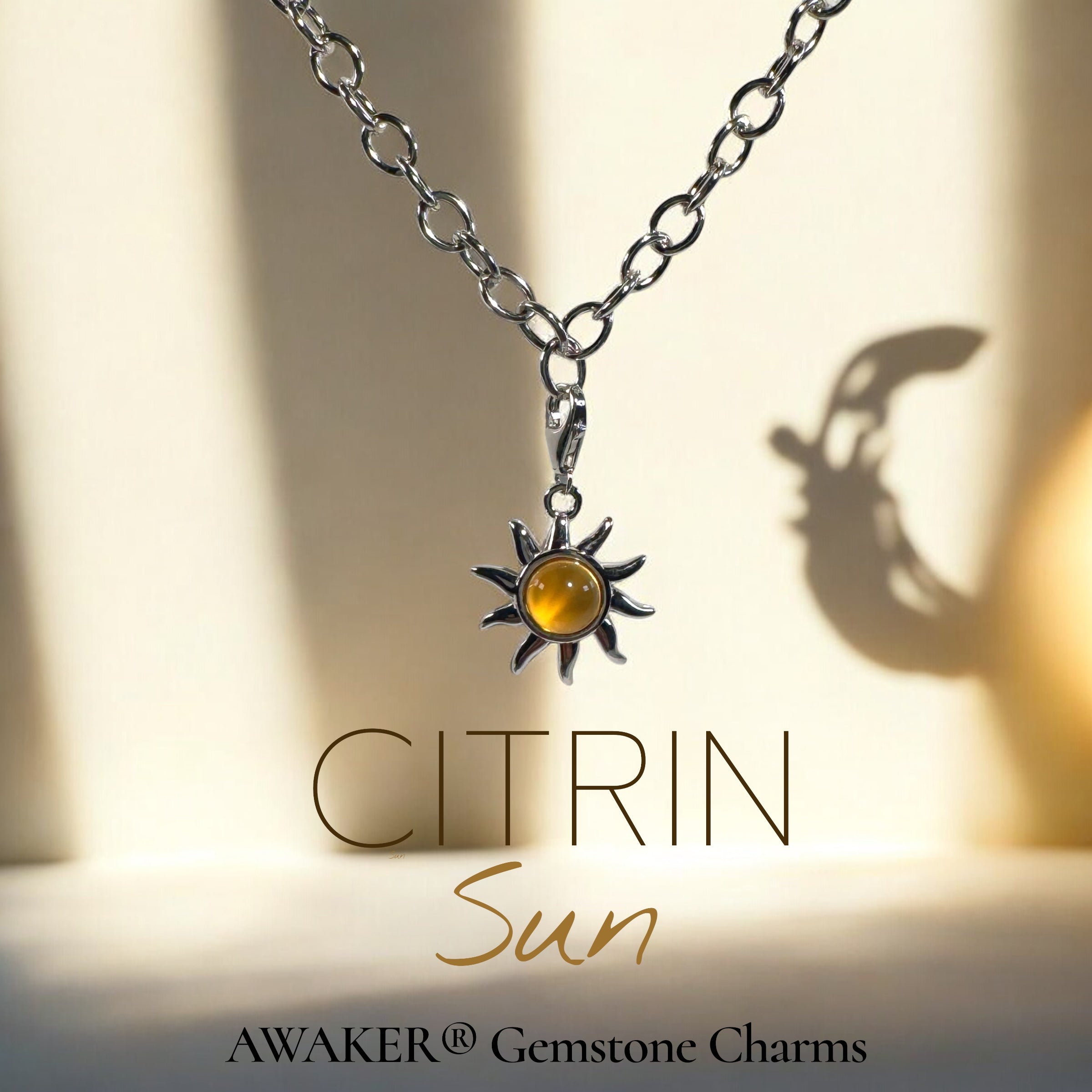 Sun Charm - Citrin