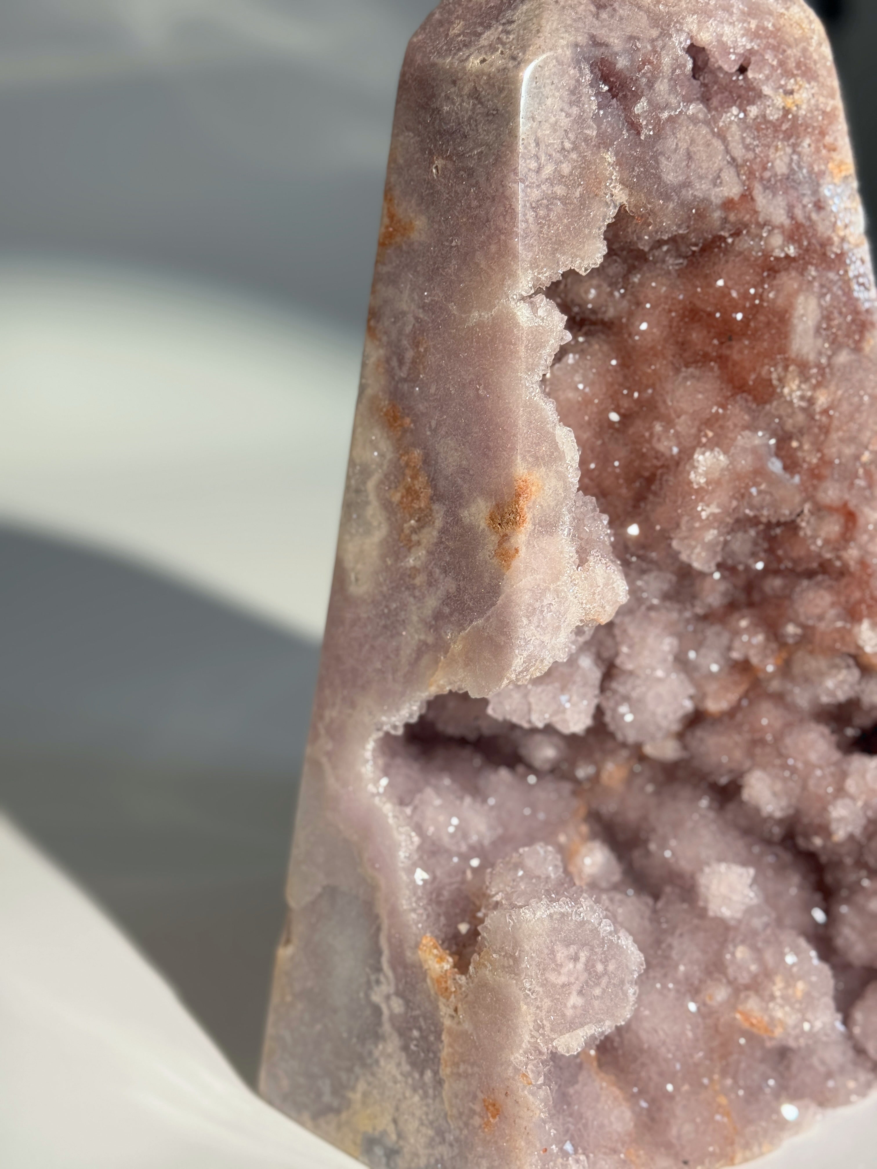 Pink Amethyst Turm XL 13,9kg