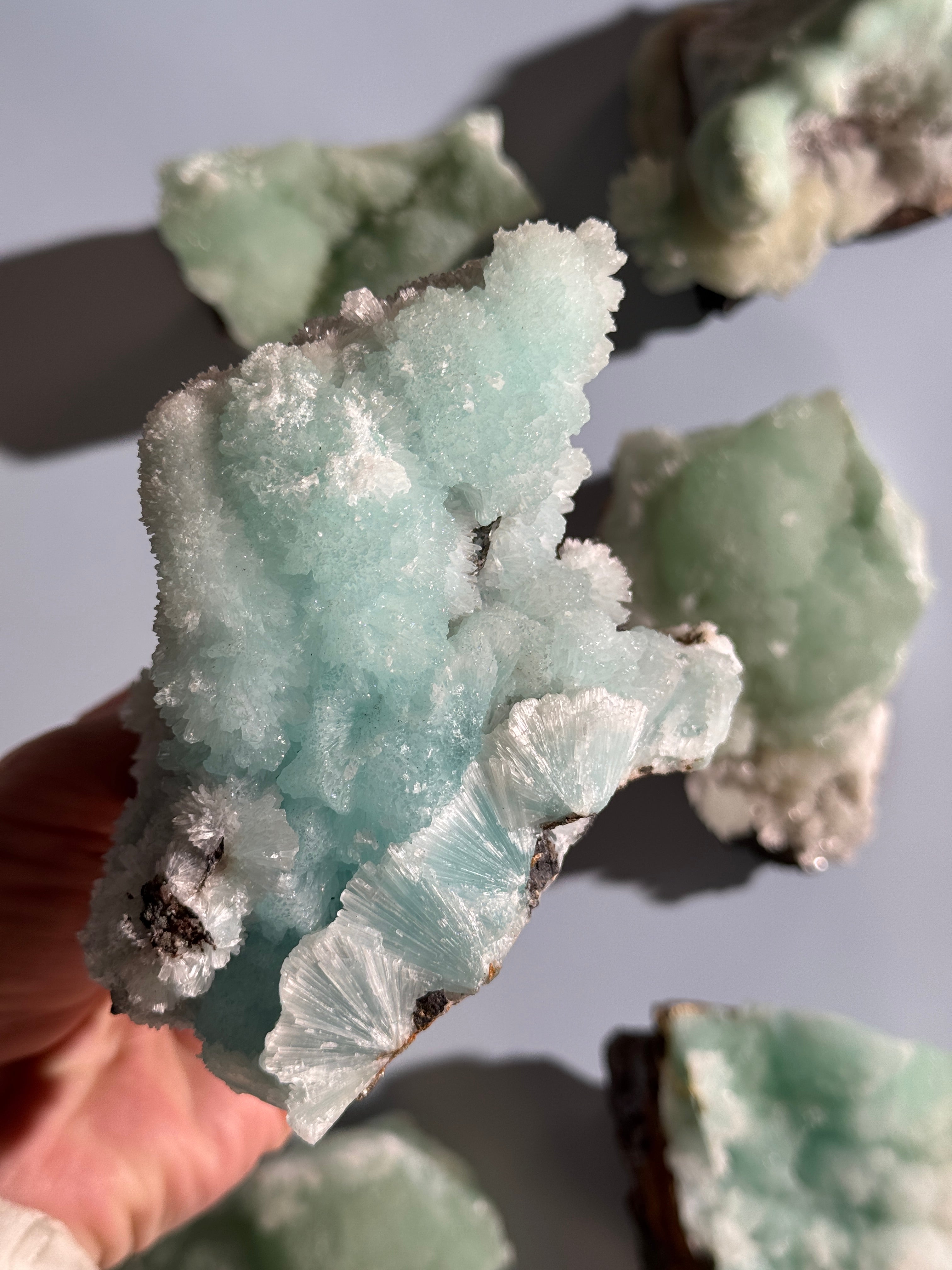 Hemimorphit Cluster