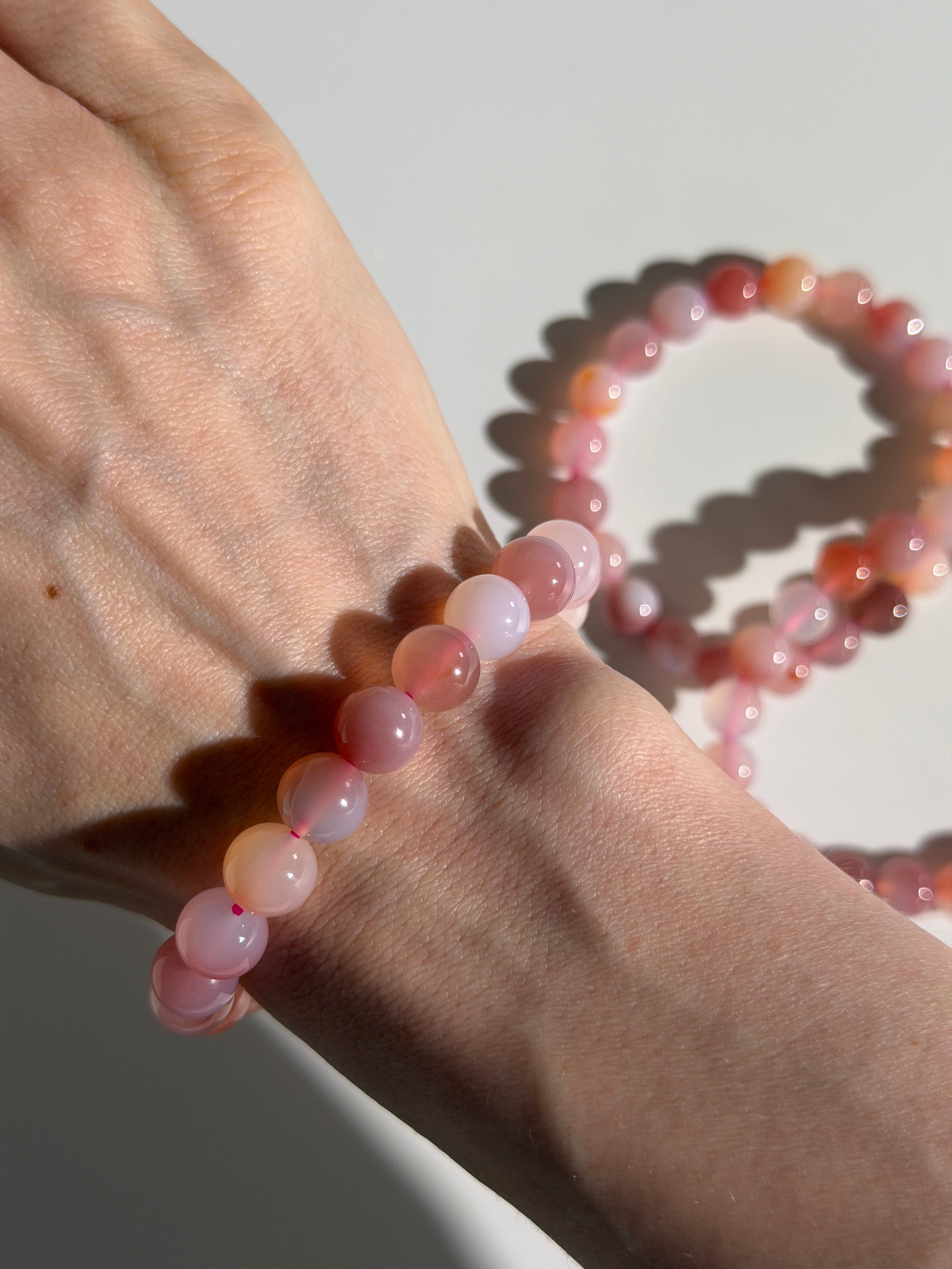 Yuanyan Achat Kugelarmband