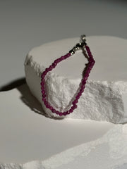 Pink Turmalin Armband mit Verlängerung