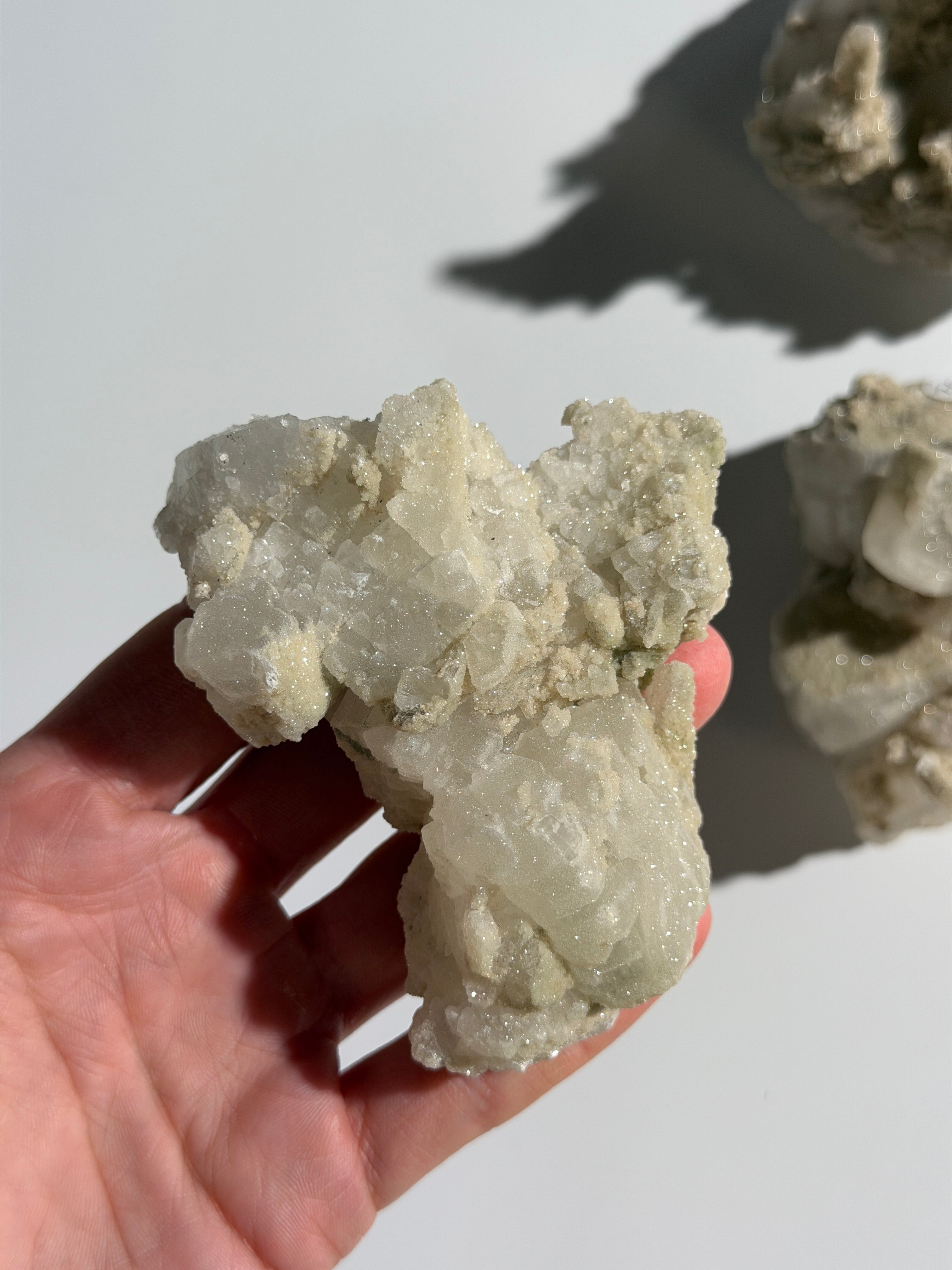 Glitzernder Sugar Calcit | High Quality