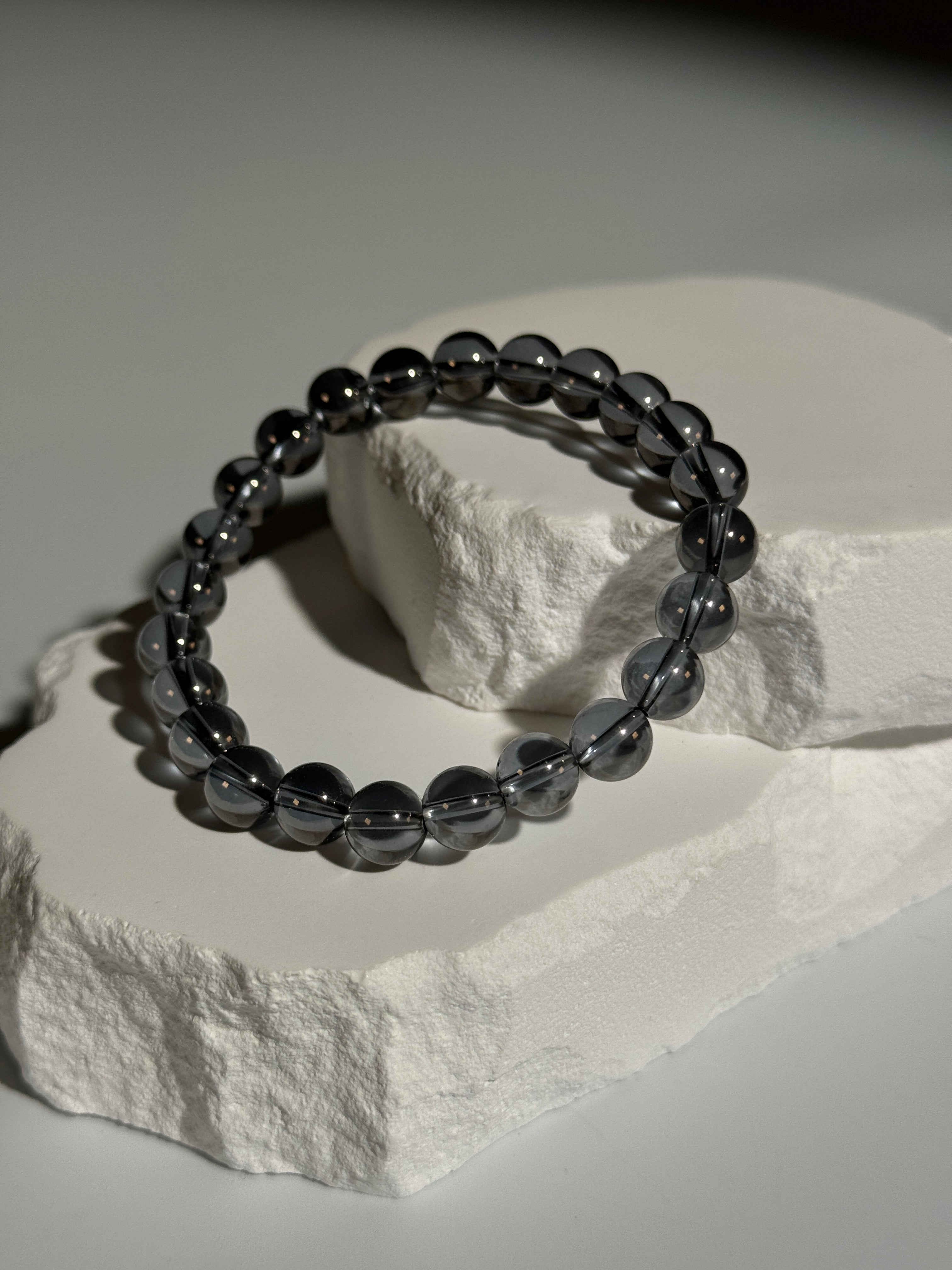 Grey Aura Kugelarmband