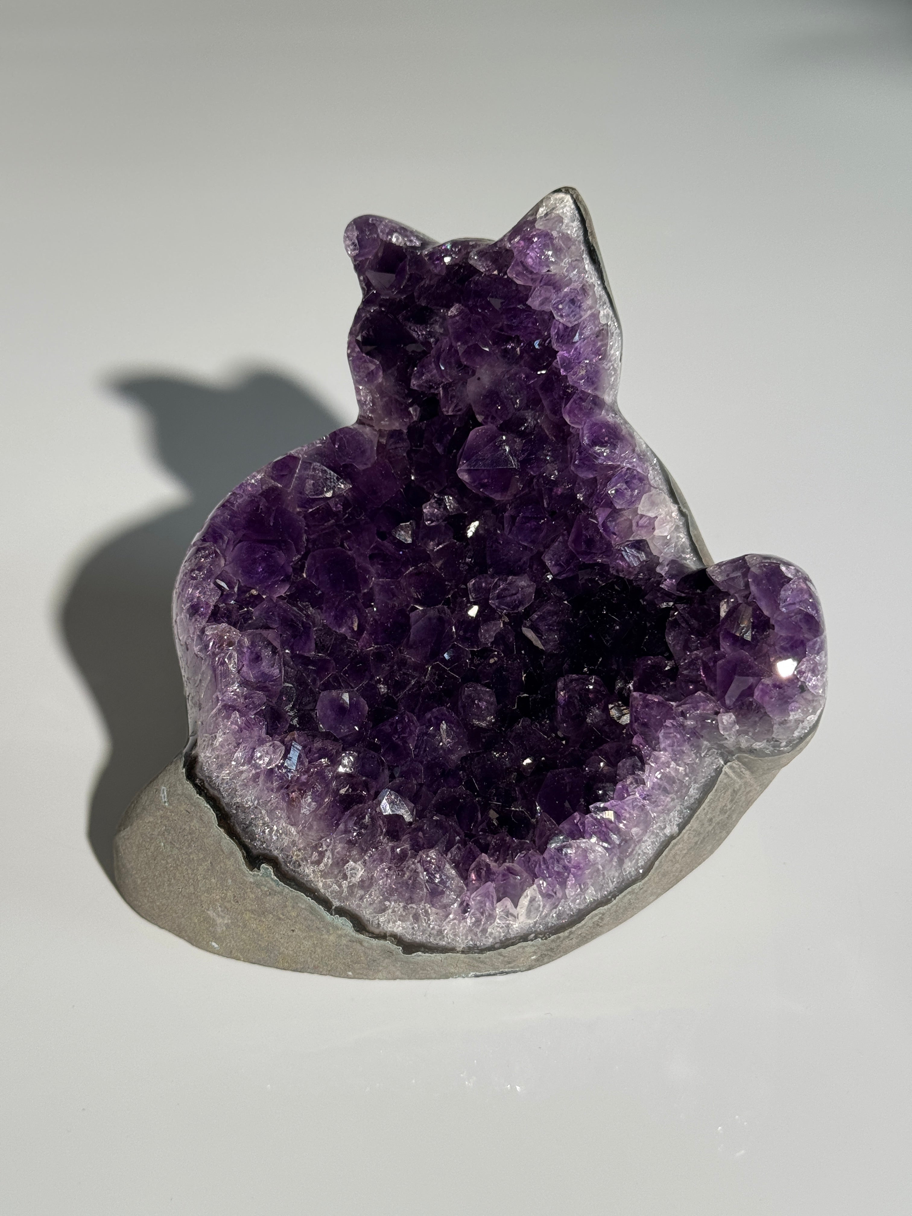 Amethyst Katze XL