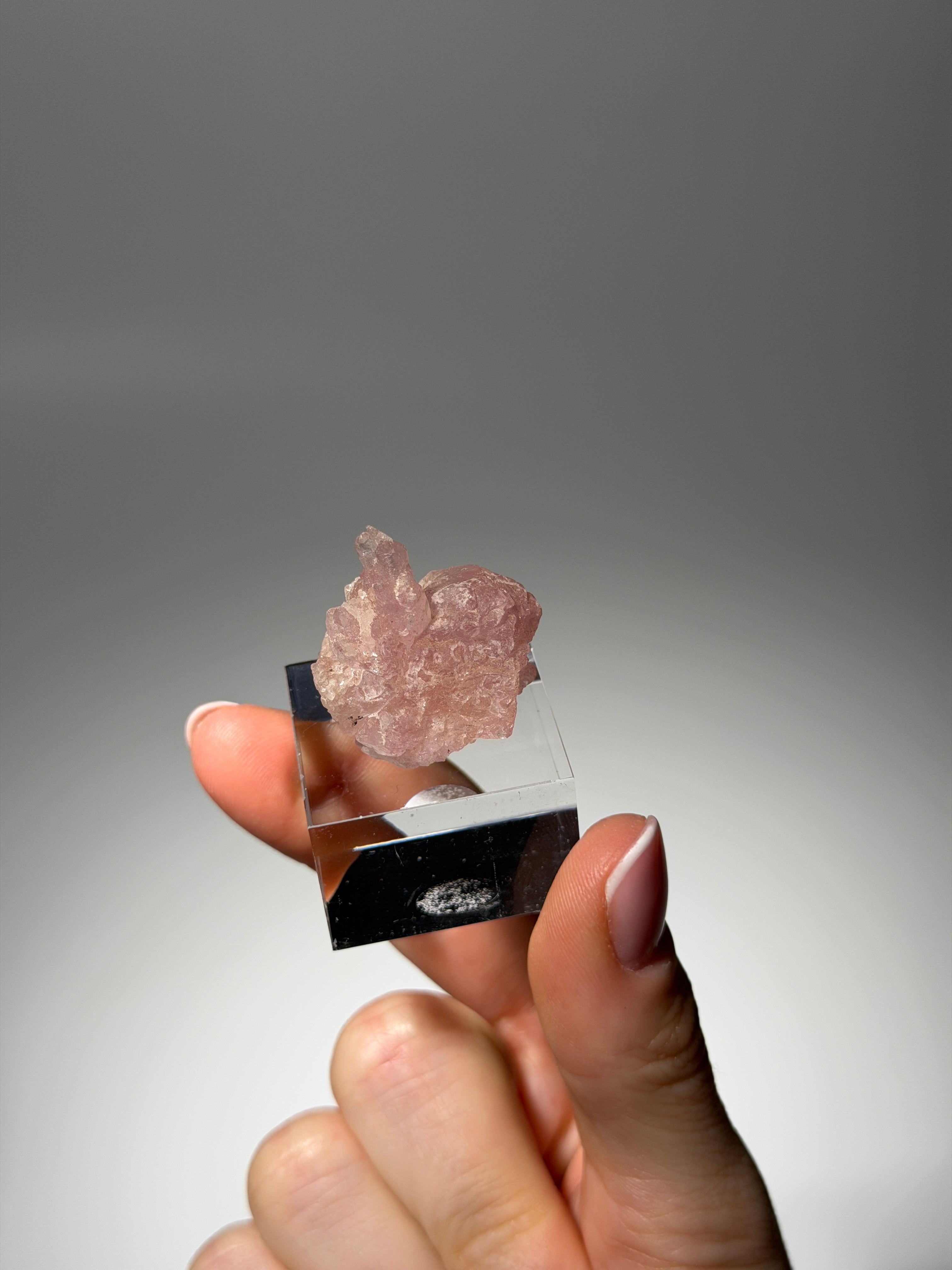 Kristallisierter Rosenquarz Specimen | Rare