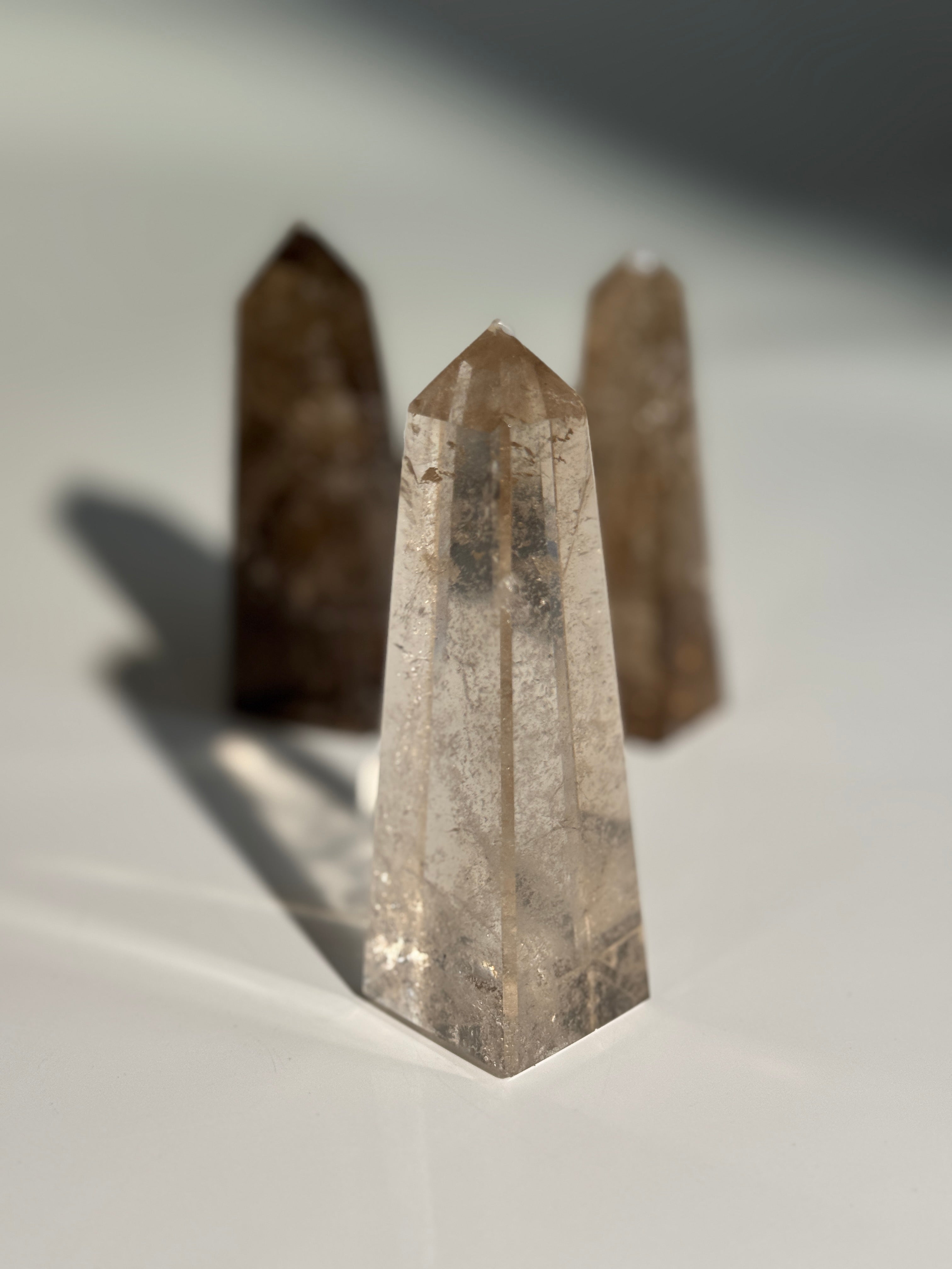 Rauchquarz Obelisk | High Quality