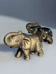 Goldobsidian Elefant