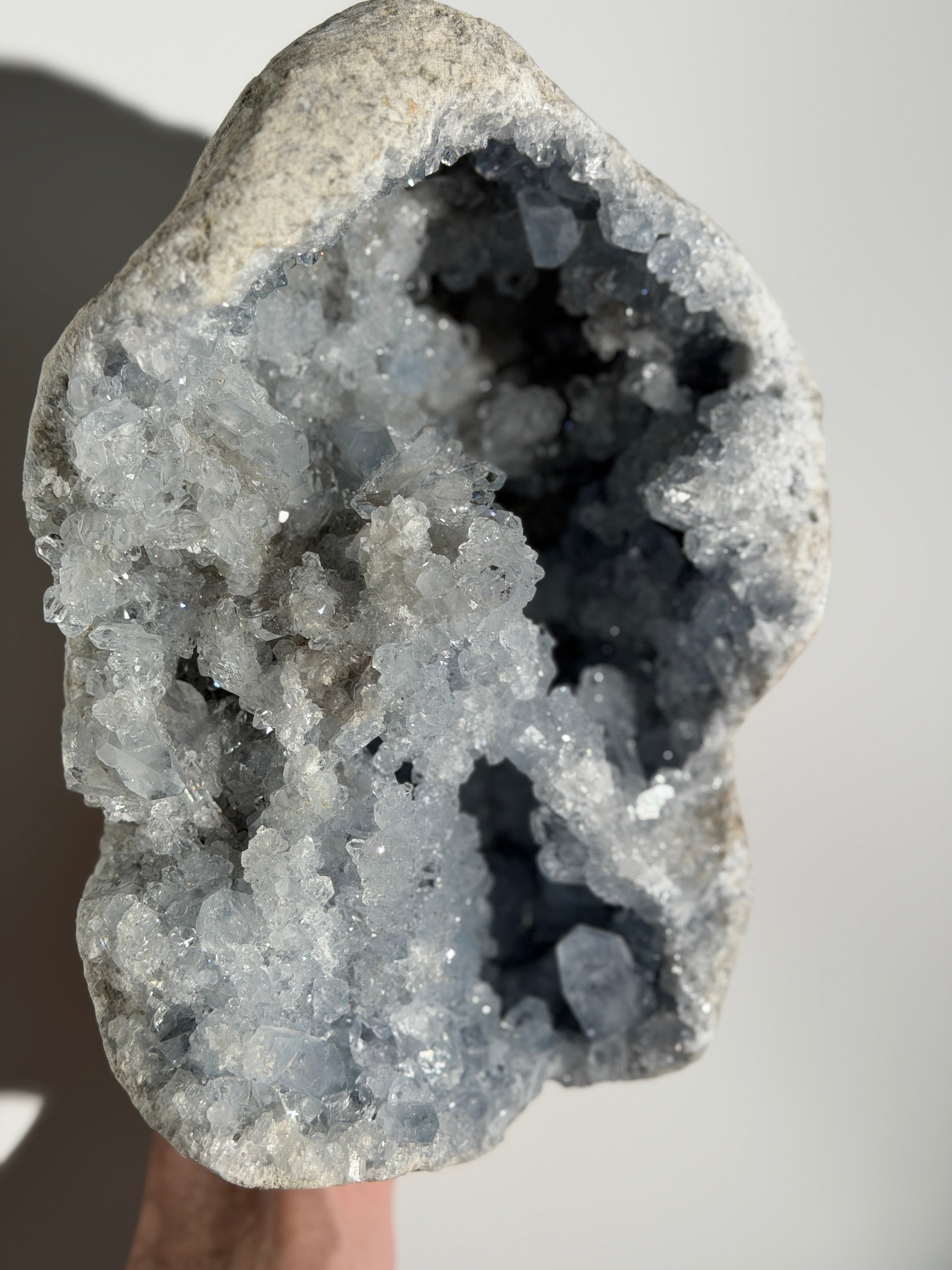 Celestit/ Coelestin Geode | Unikat
