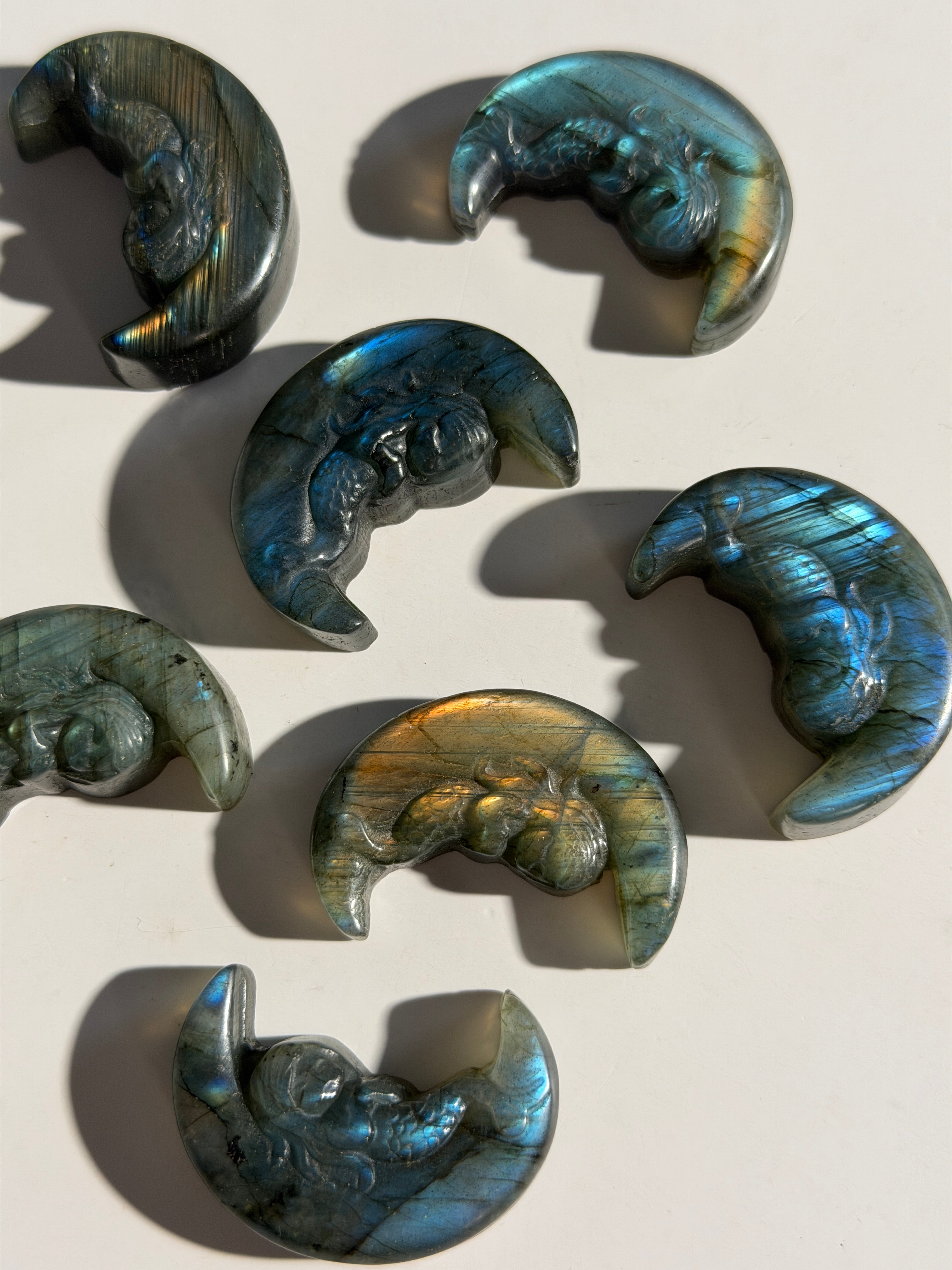 Labradorit Meerjungfrau