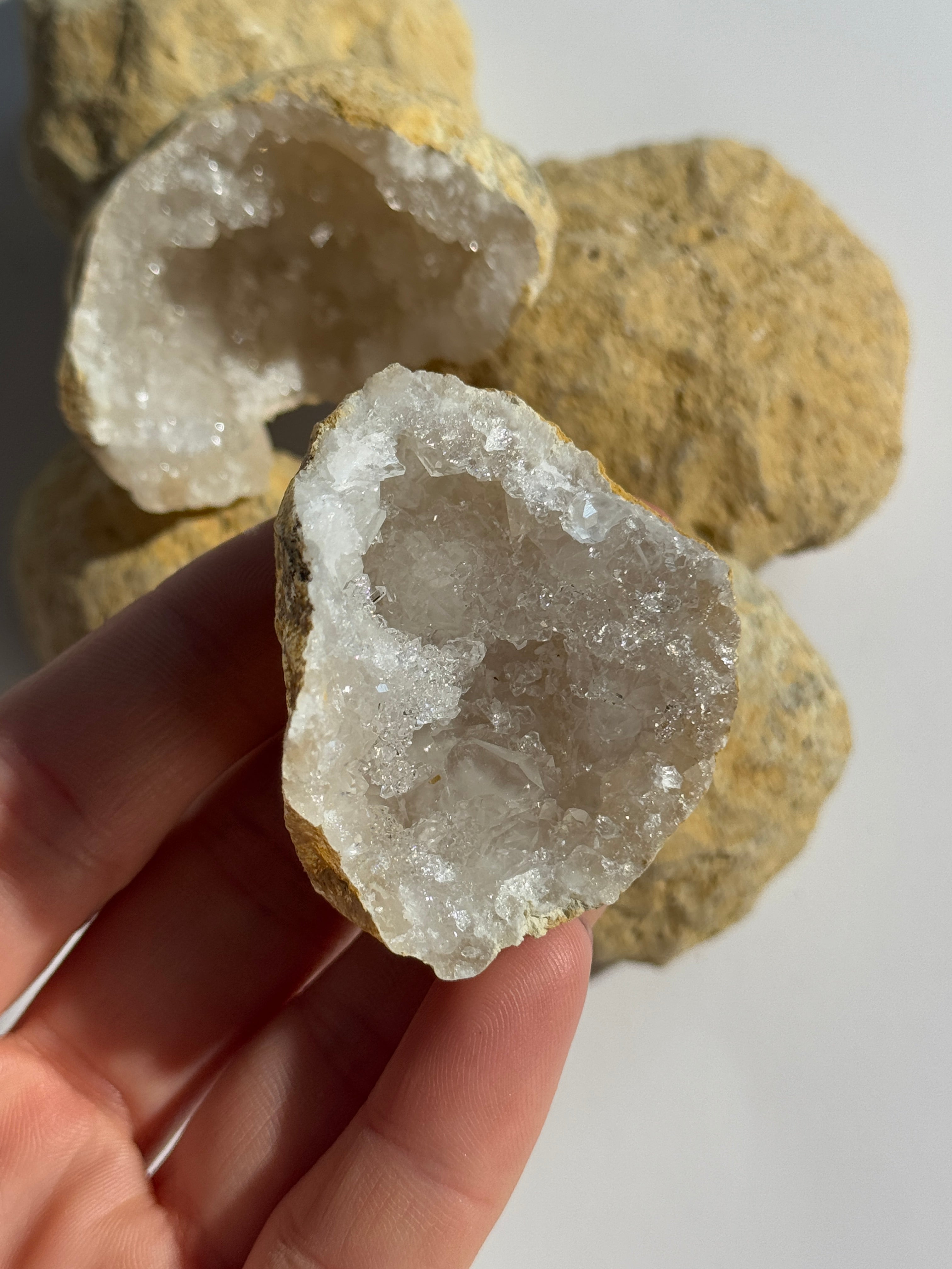 Quarz Geode zum selber knacken