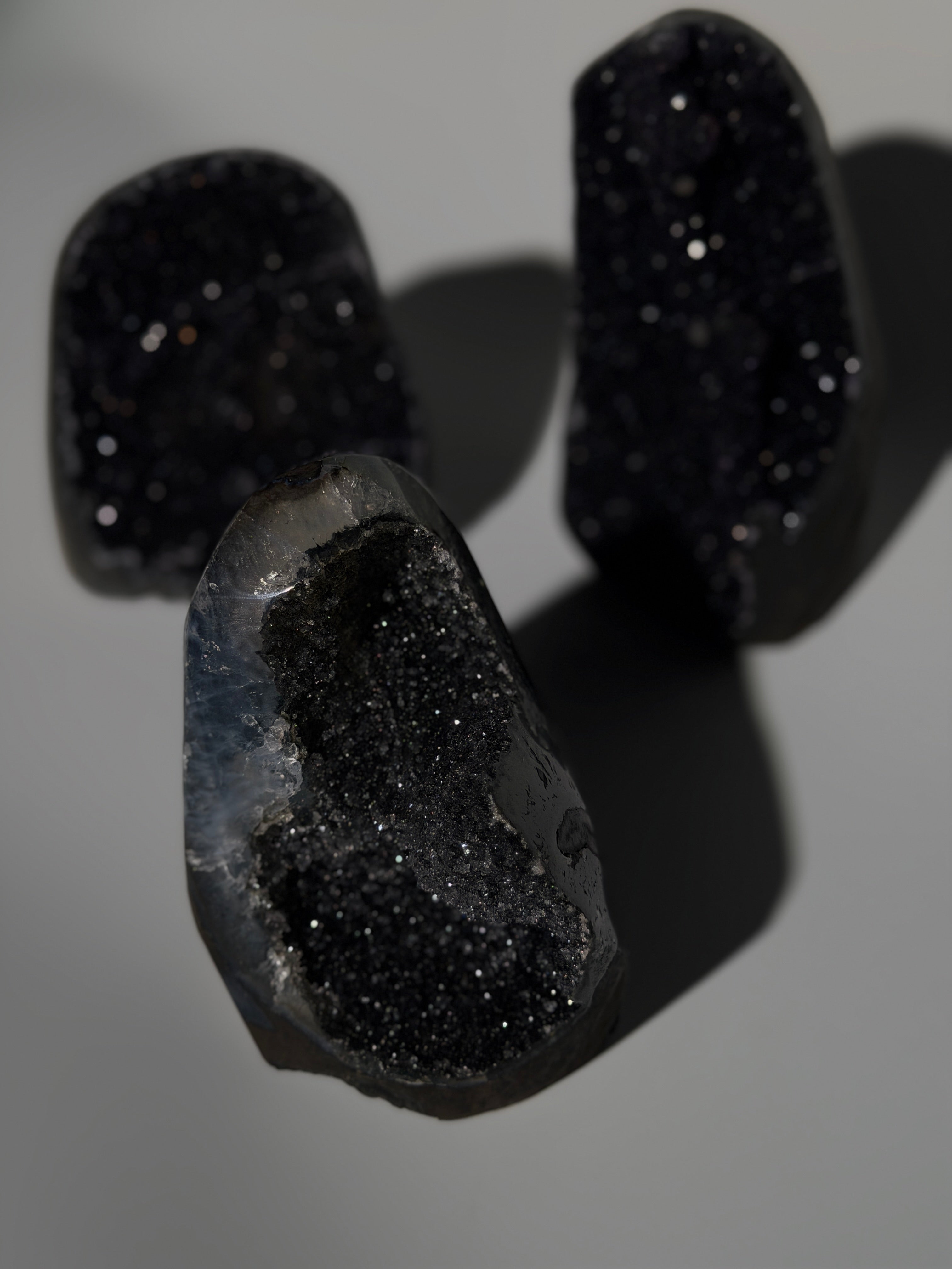 Schwarzer Amethyst Druse | M