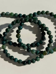 Moosachat Kugelarmband Medium