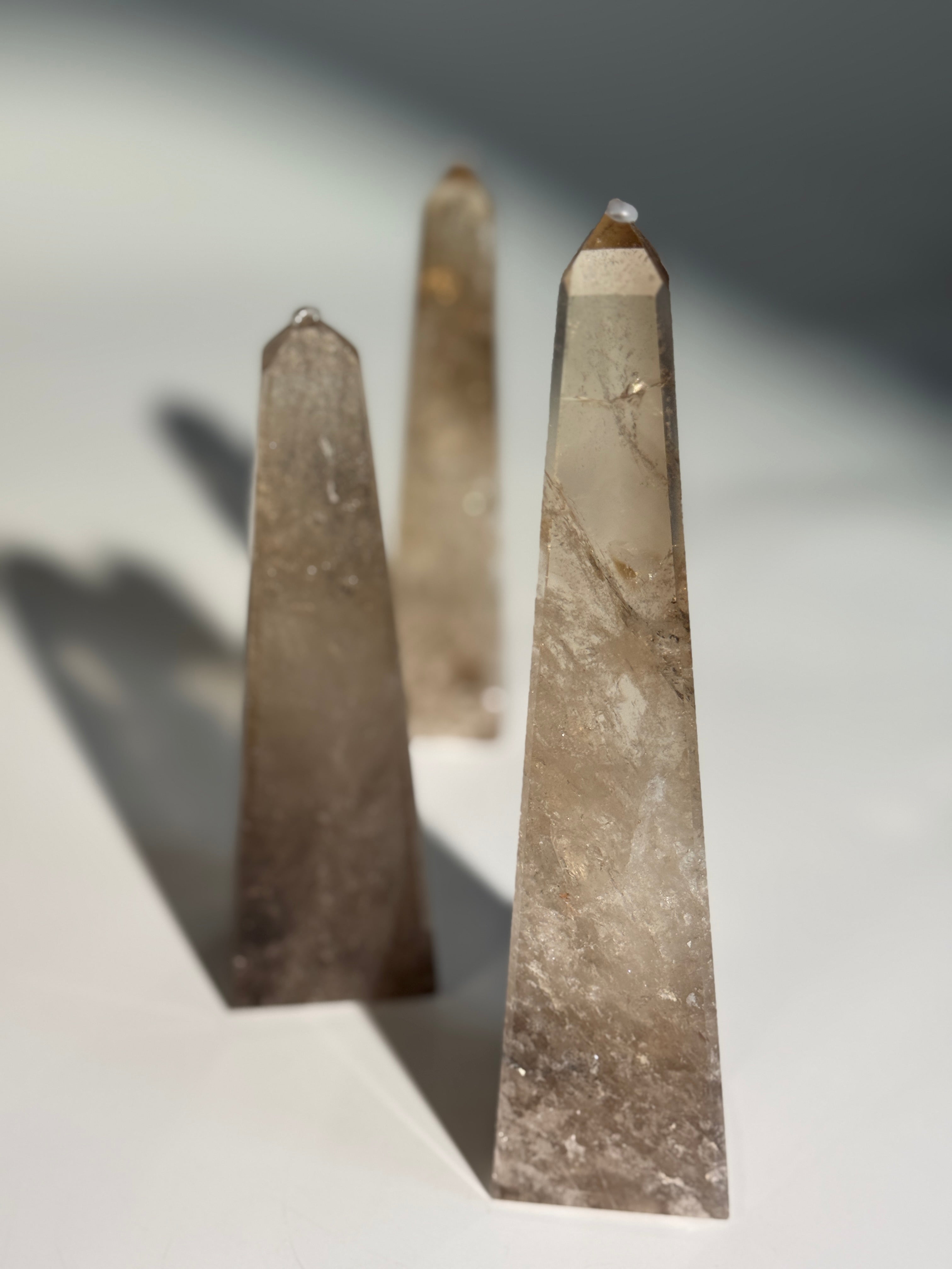 Rauchquarz Obelisk | High Quality