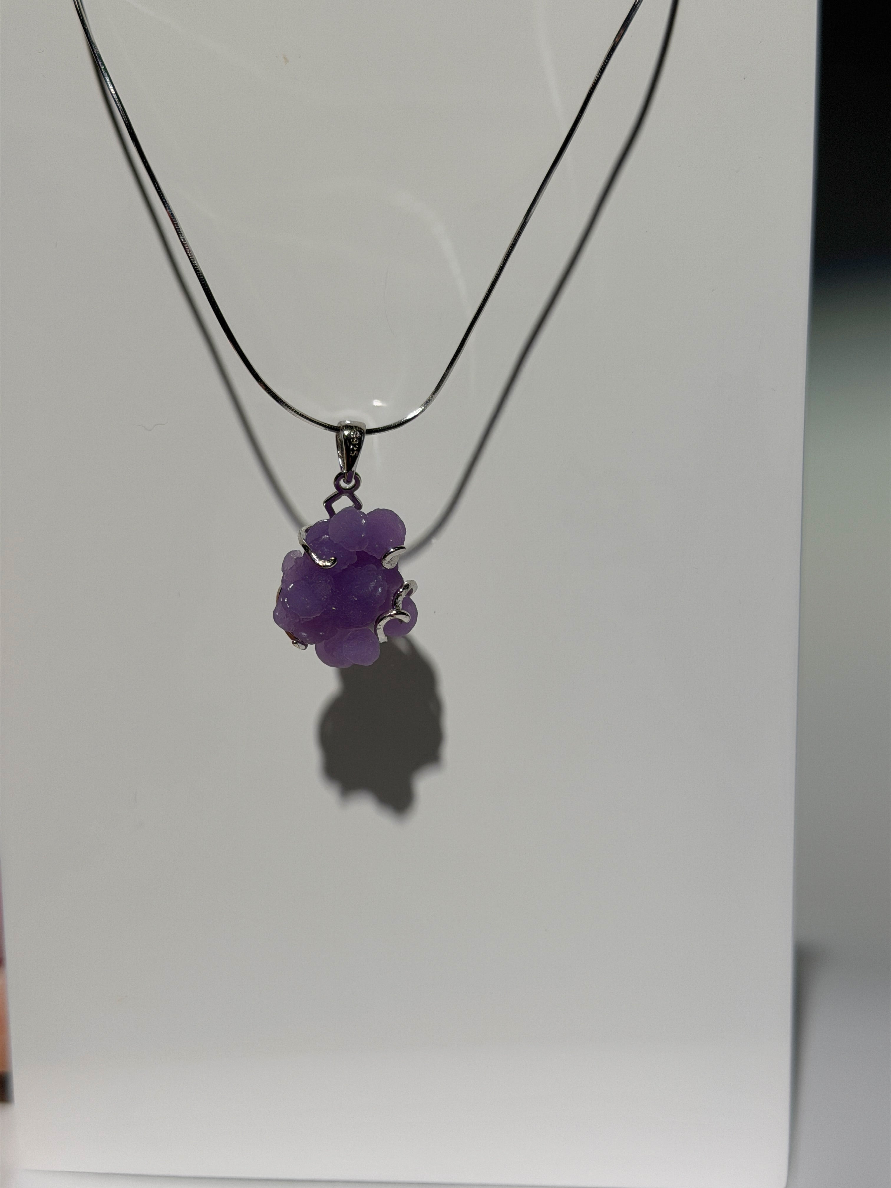 Sugar Traubenachat Anhänger | High Quality | 925 Sterling Silber