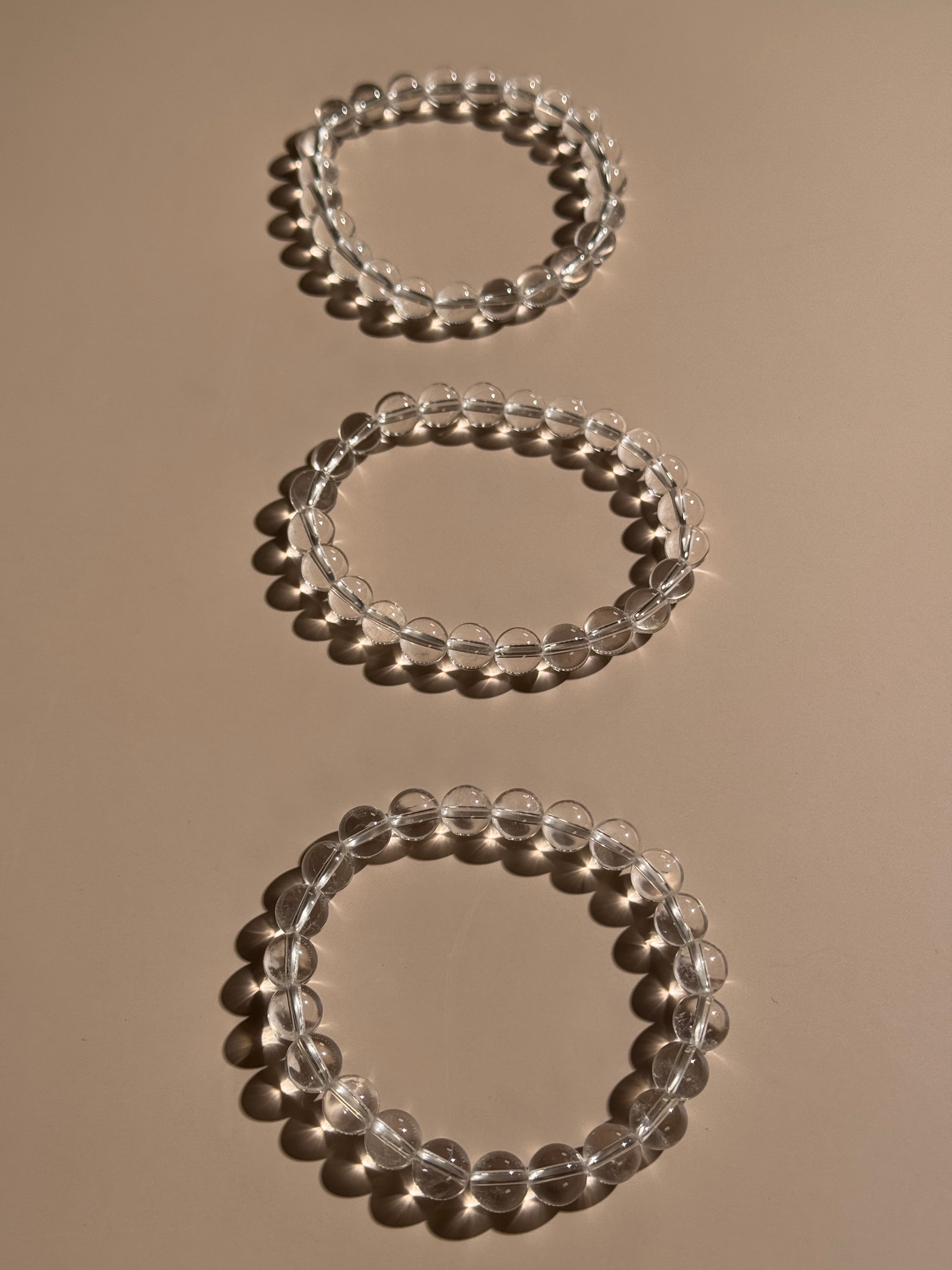 Bergkristall Kugelarmband