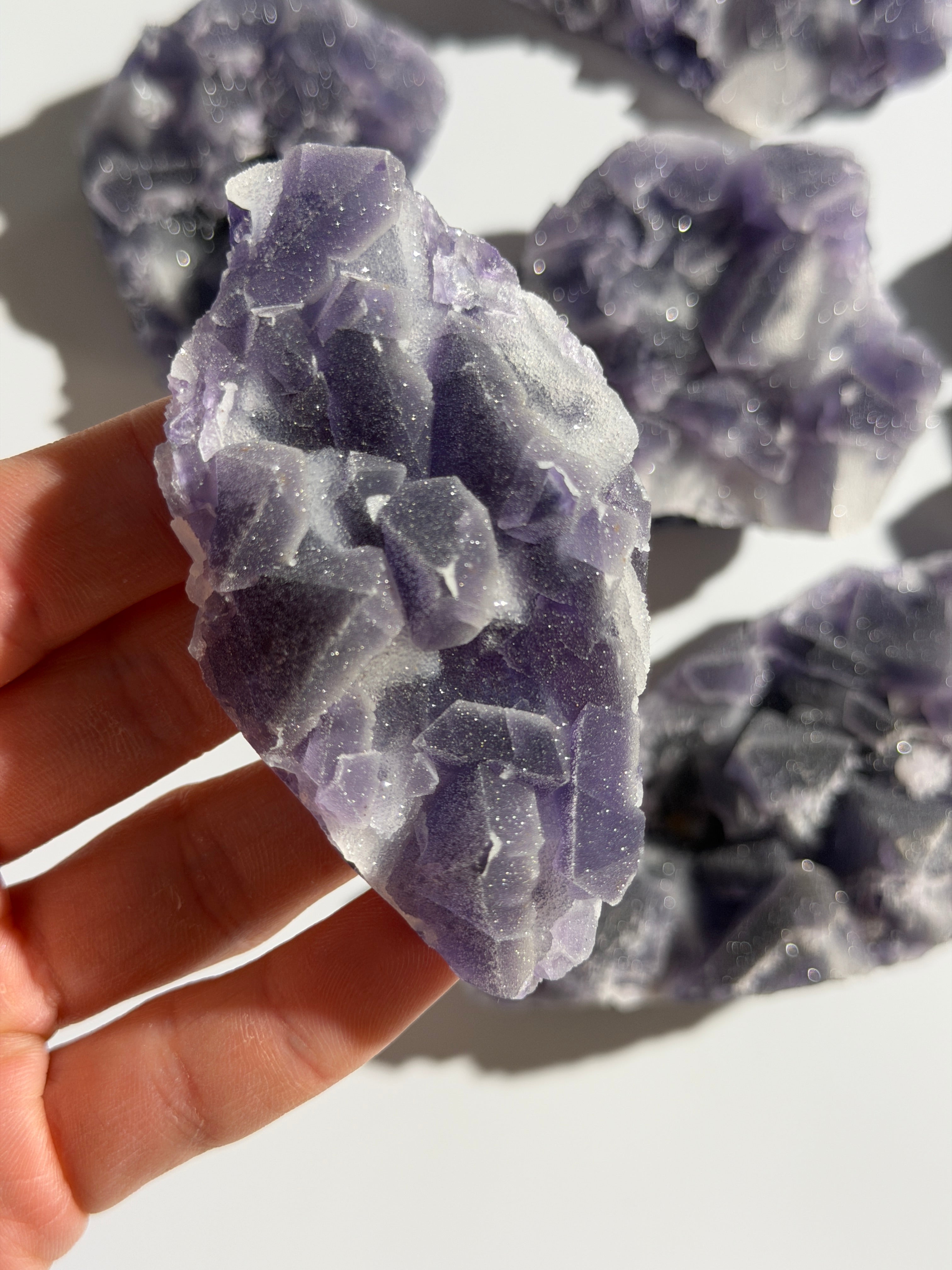 Lila Sugar Fluorit | Rare | High Quality