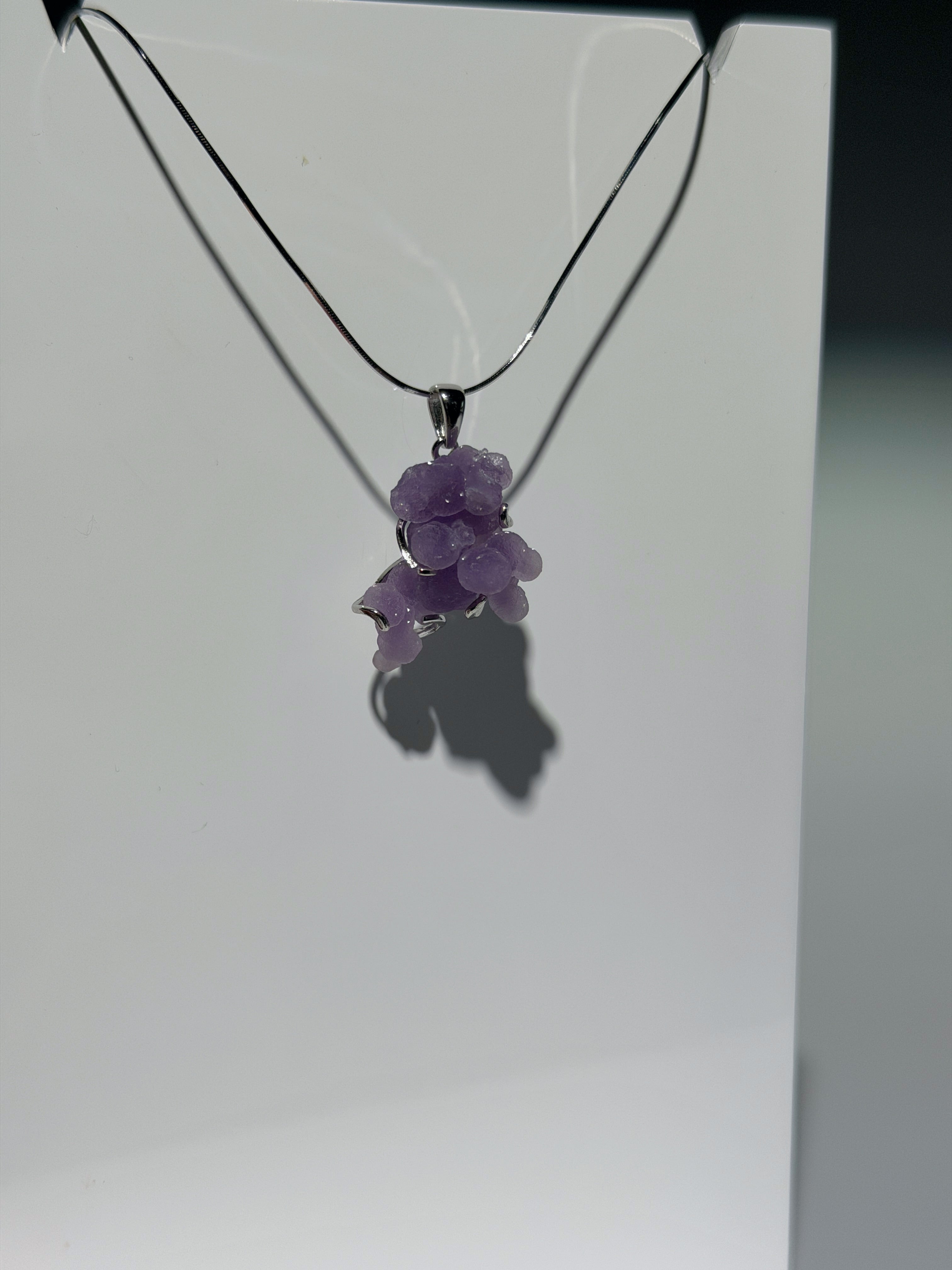 Sugar Traubenachat Anhänger | High Quality | 925 Sterling Silber