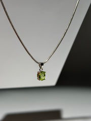 Peridot Anhänger | 925 Sterling Silber