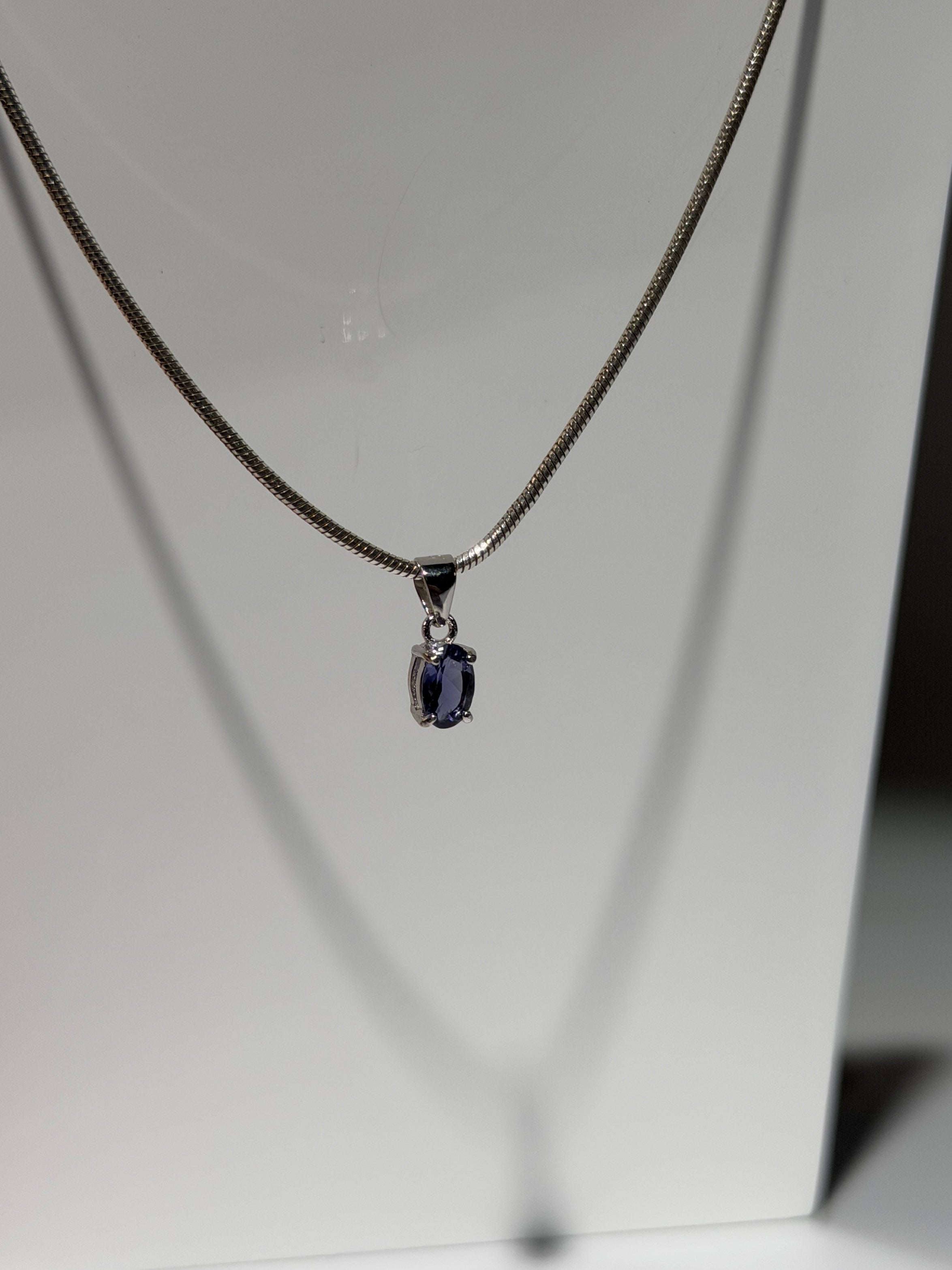 Iolith Anhänger | 925 Sterling Silber