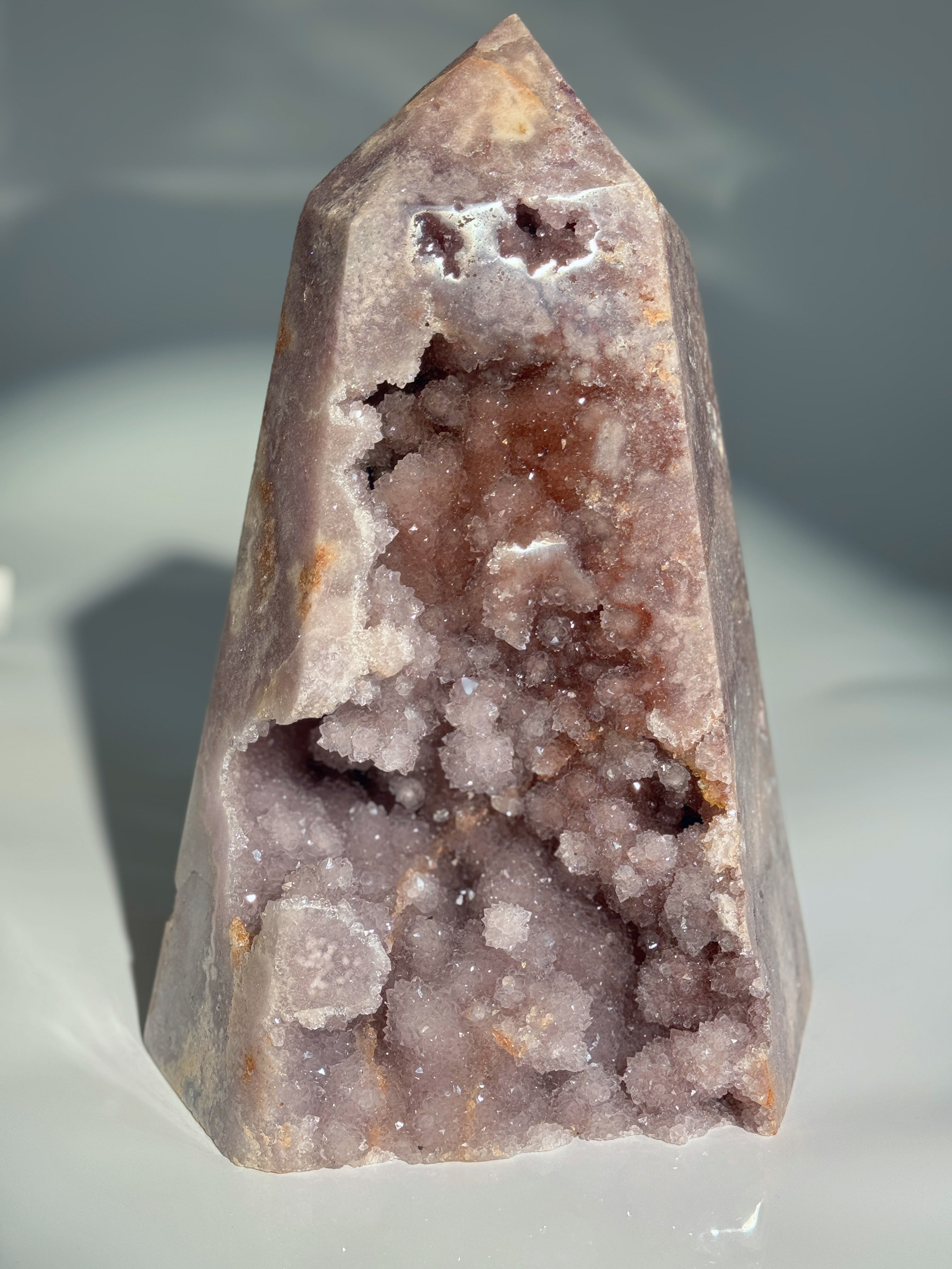 Pink Amethyst Turm XL 13,9kg