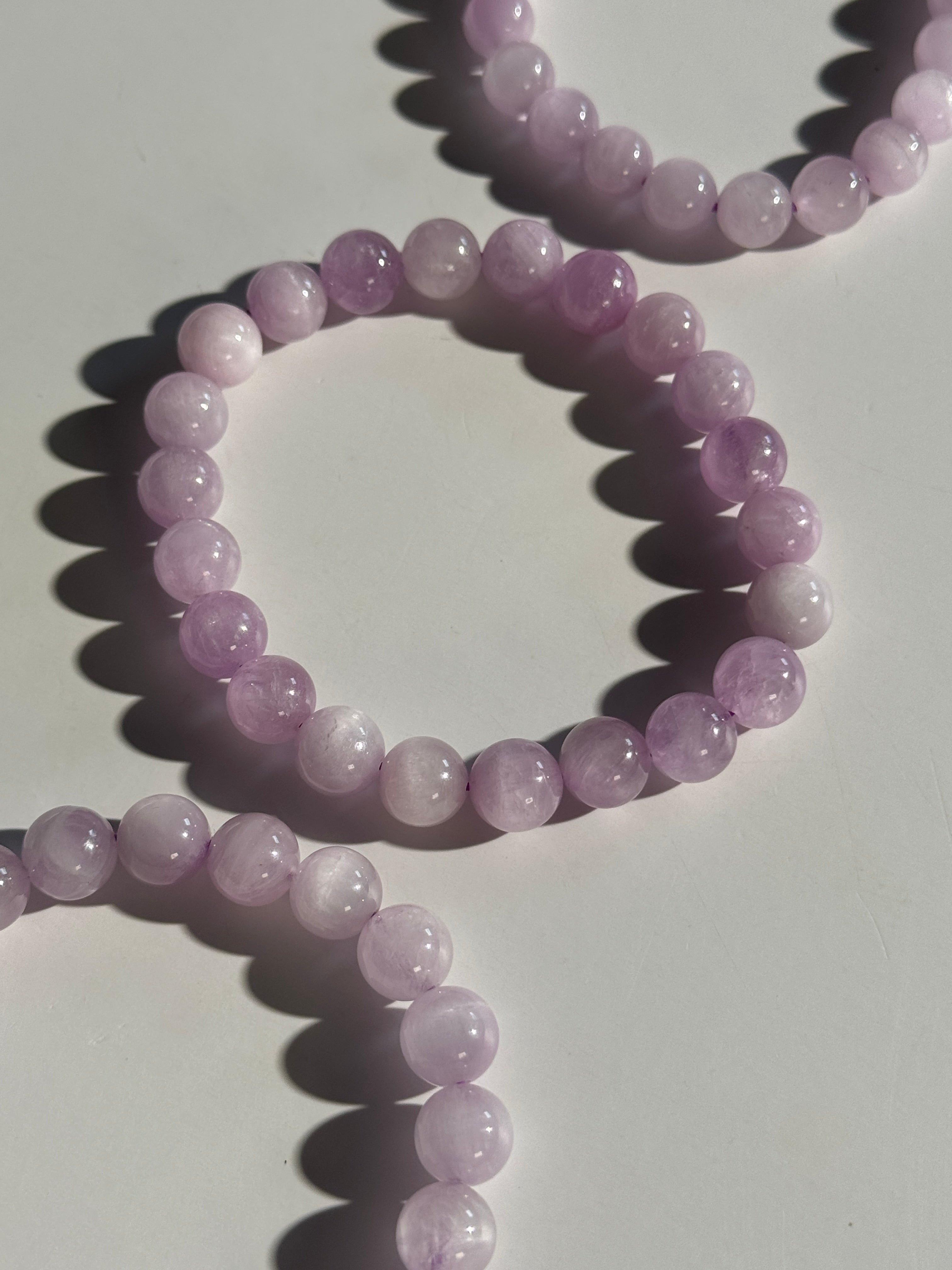Kunzit Kugelarmband