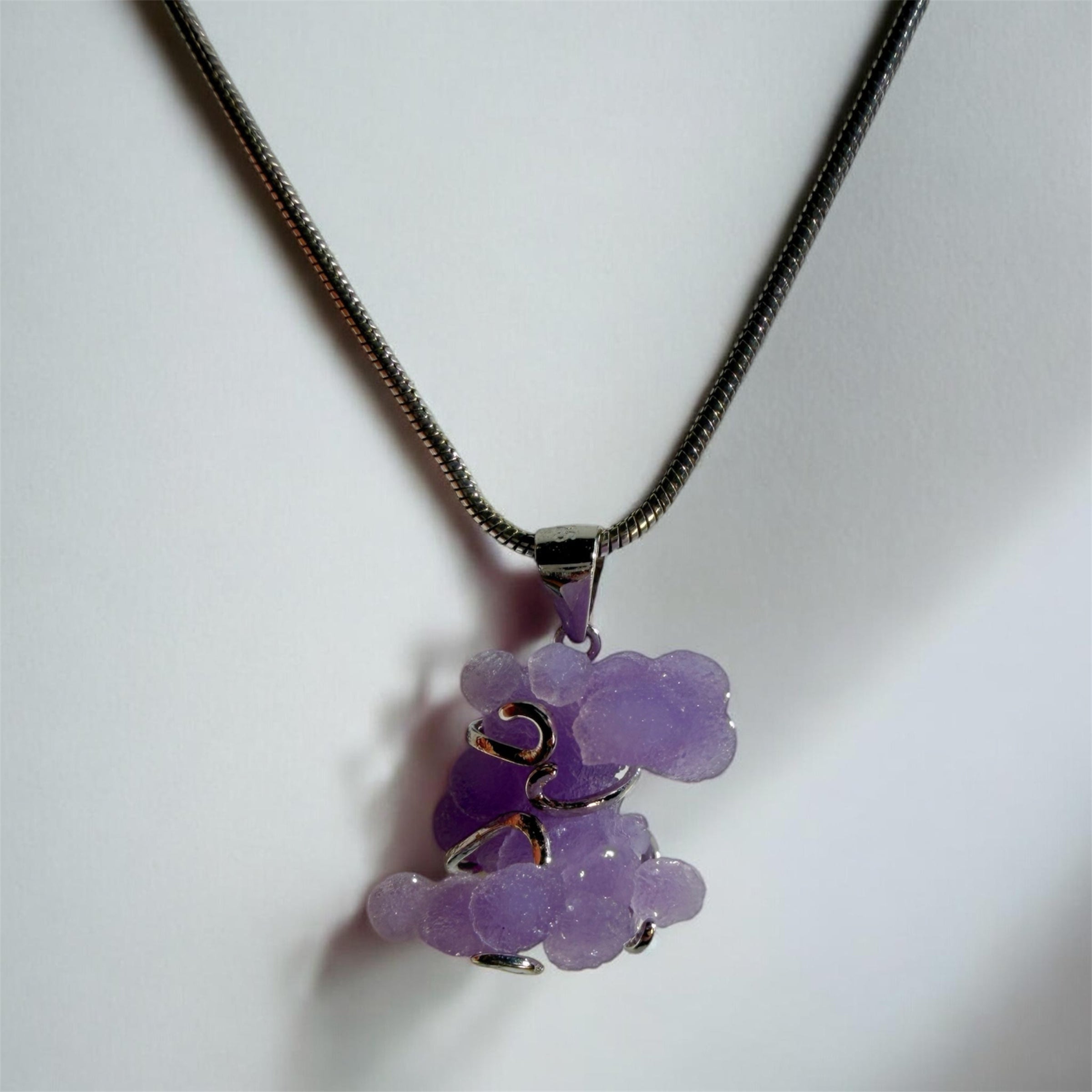 Traubenachat Anhänger | High Quality | 925 Sterling Silber