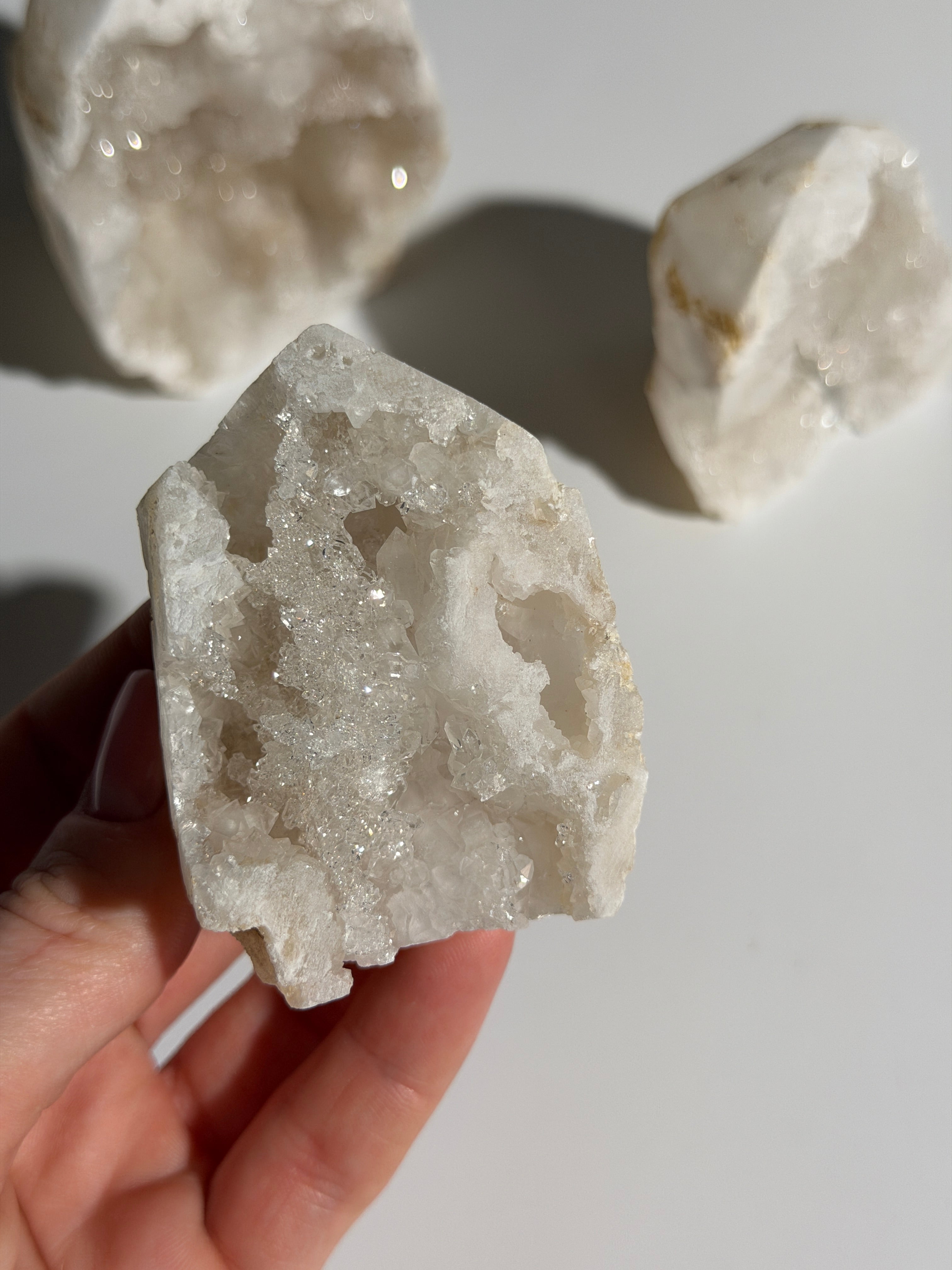 Druzy Quarz Obelisk