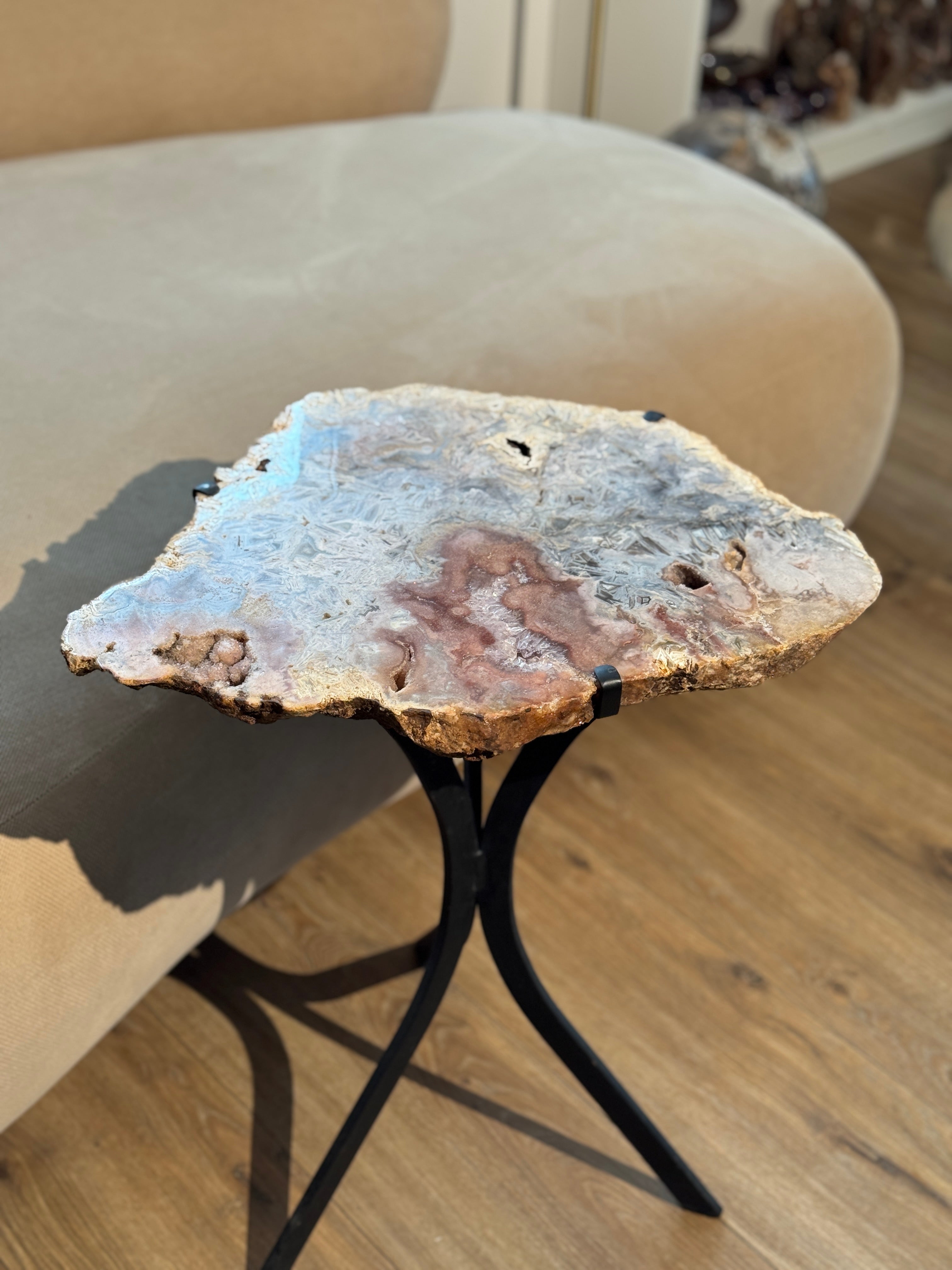 Pink Amethyst Tisch / nr.1