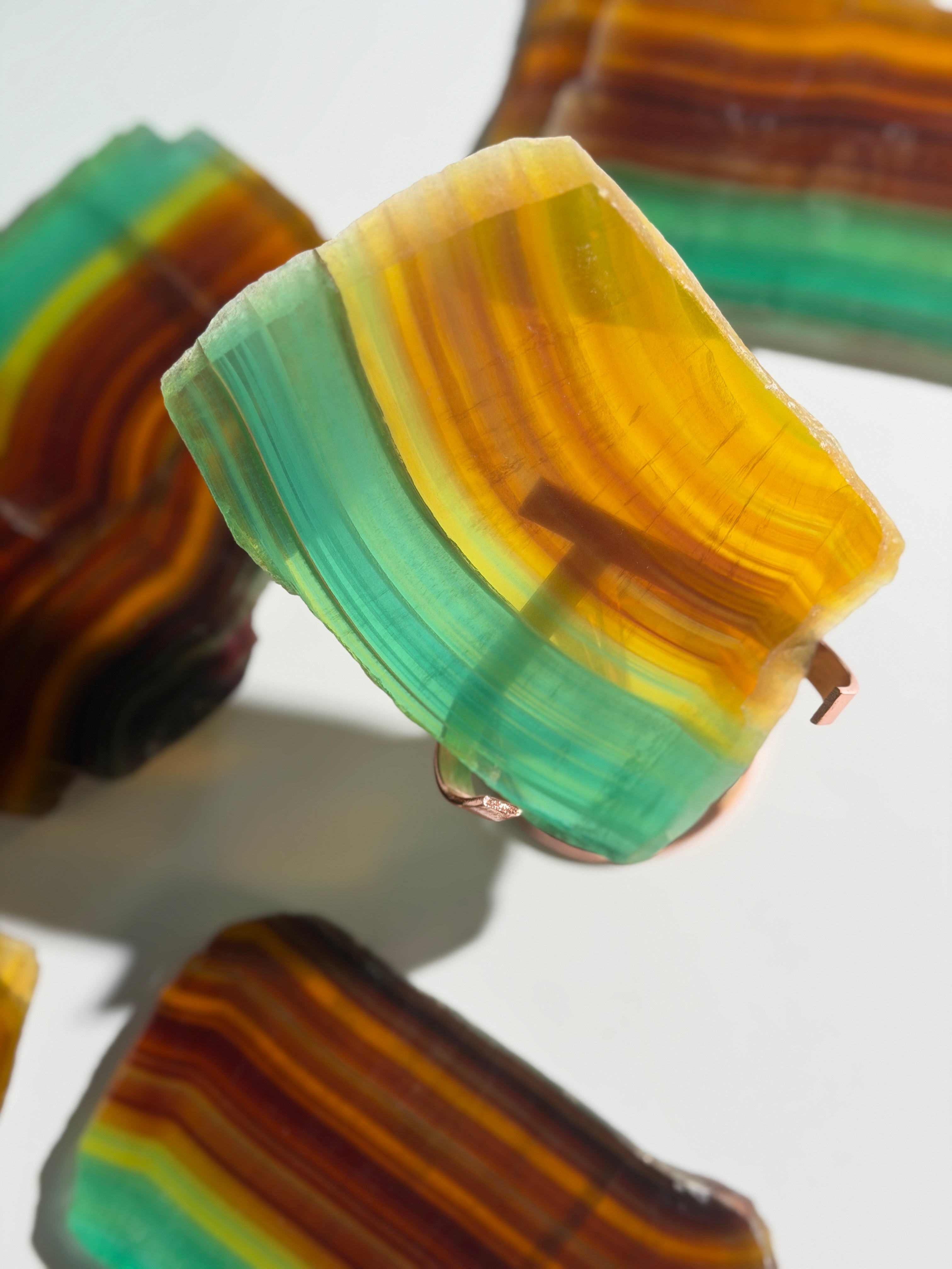 Mango Fluorit Slab 🥭 | High Quality