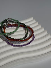 Edelstein Armband Facettiert