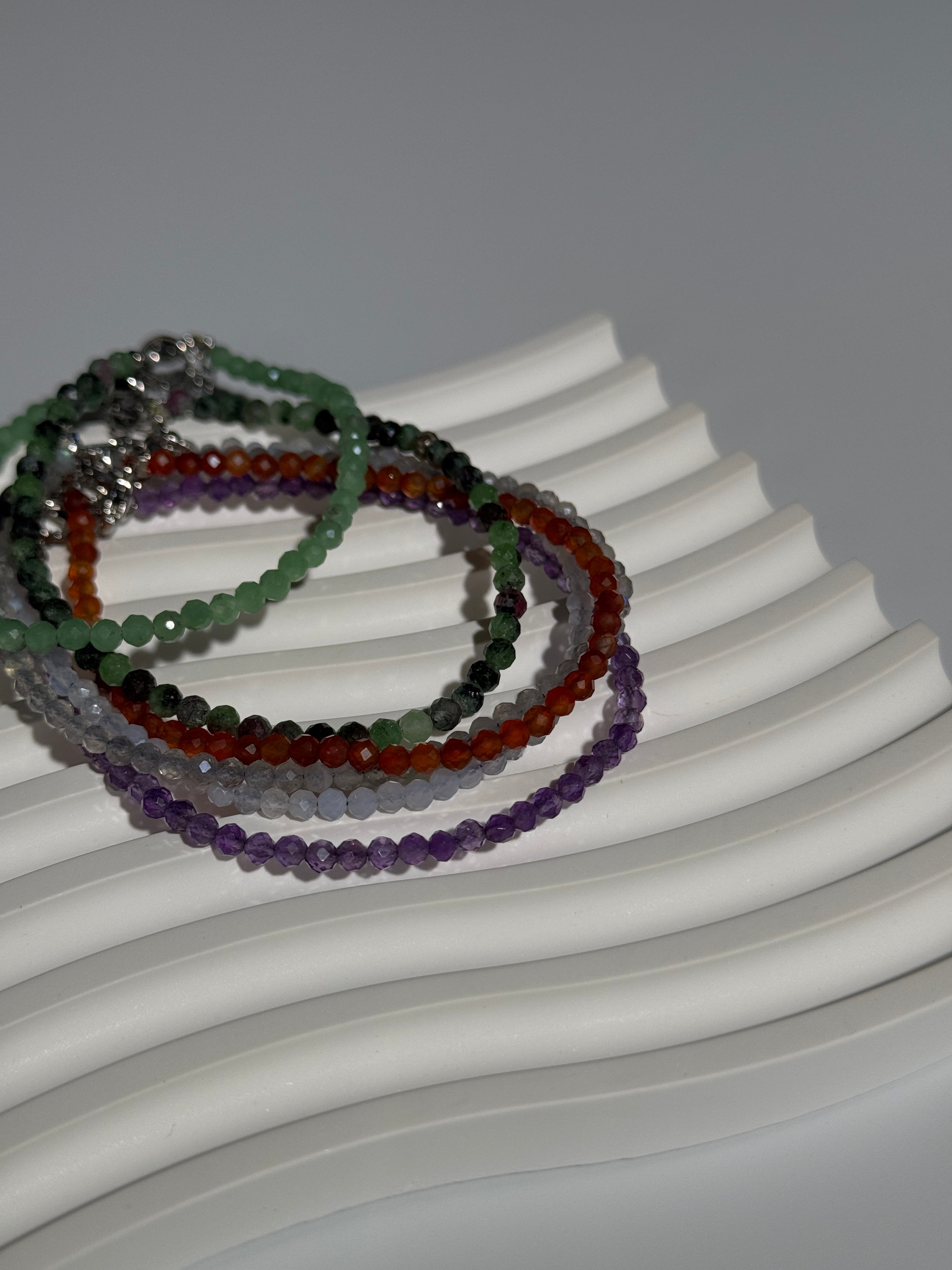 Edelstein Armband Facettiert