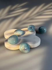 Aquamarin Trommelstein