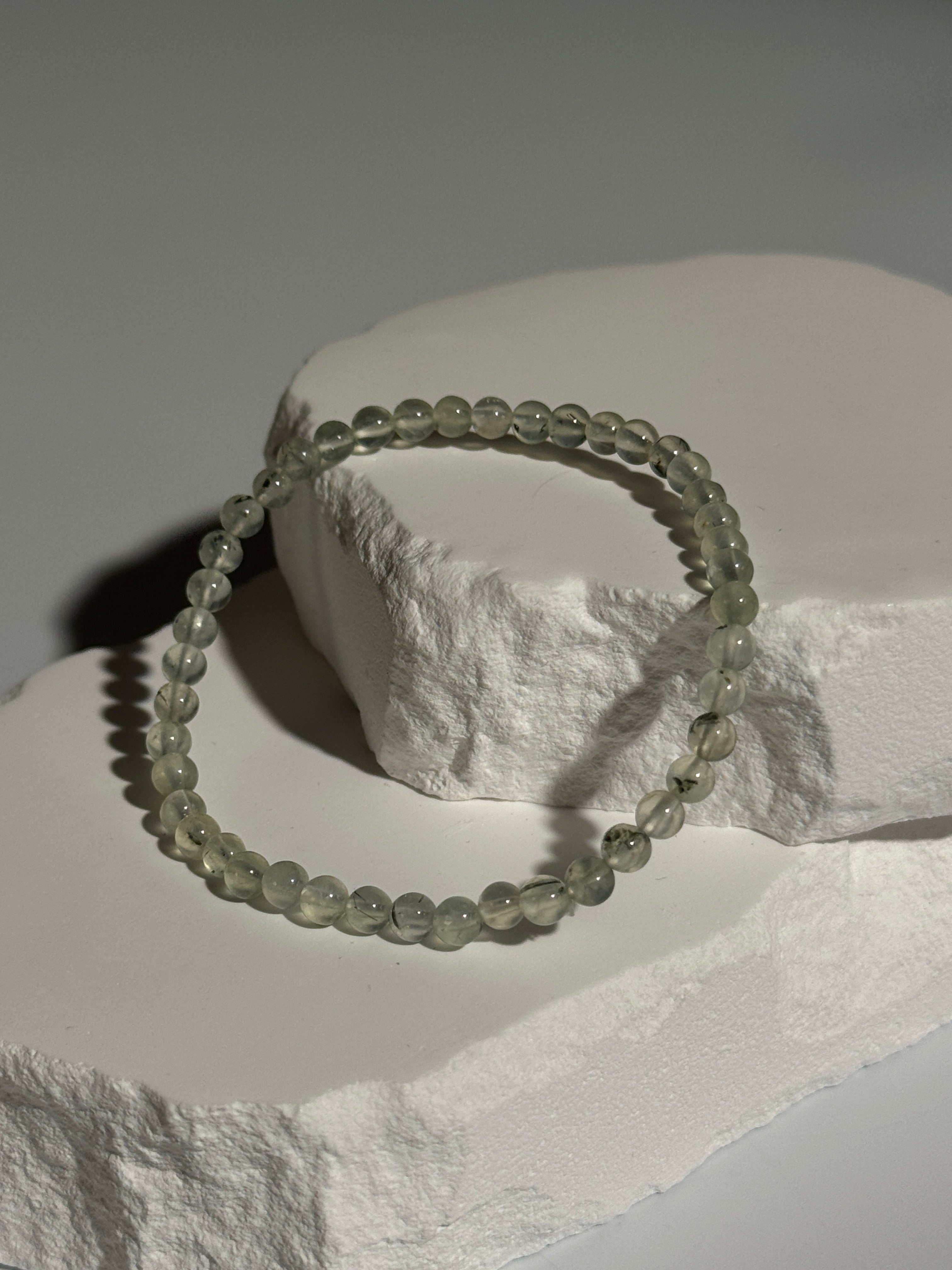 Prehnit Armband