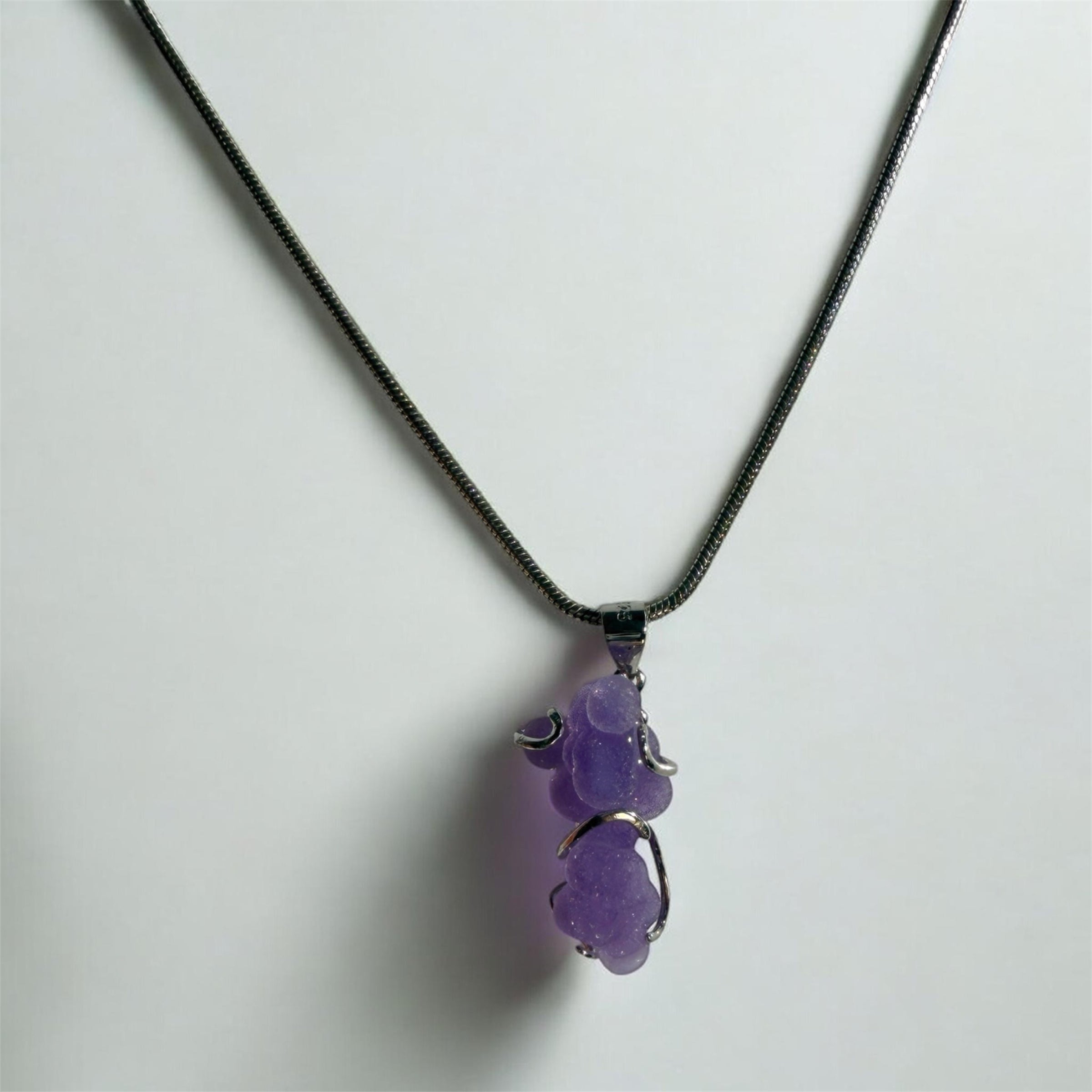 Traubenachat Anhänger | High Quality | 925 Sterling Silber