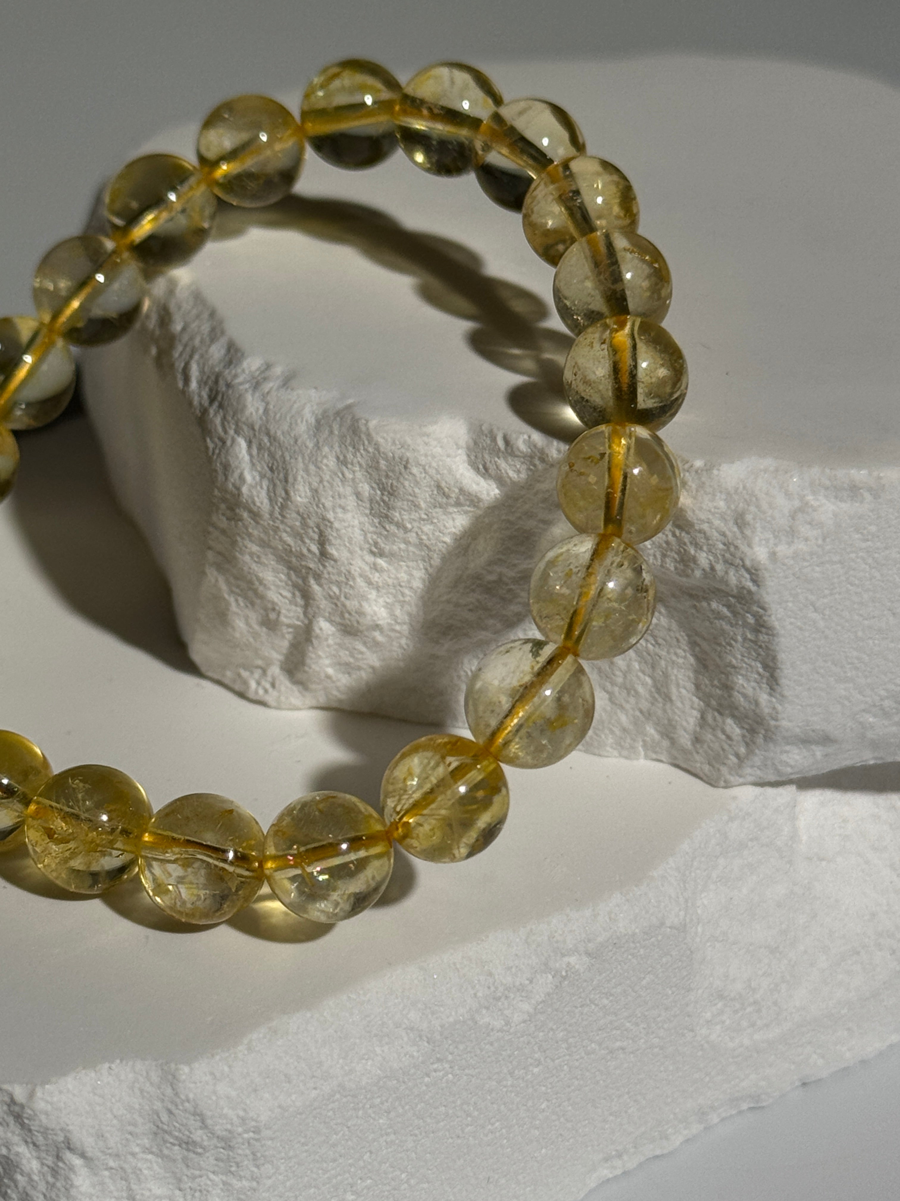 Citrin Kugelarmband