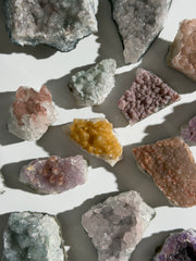 Glitzernder Rainbow Amethyst Cluster
