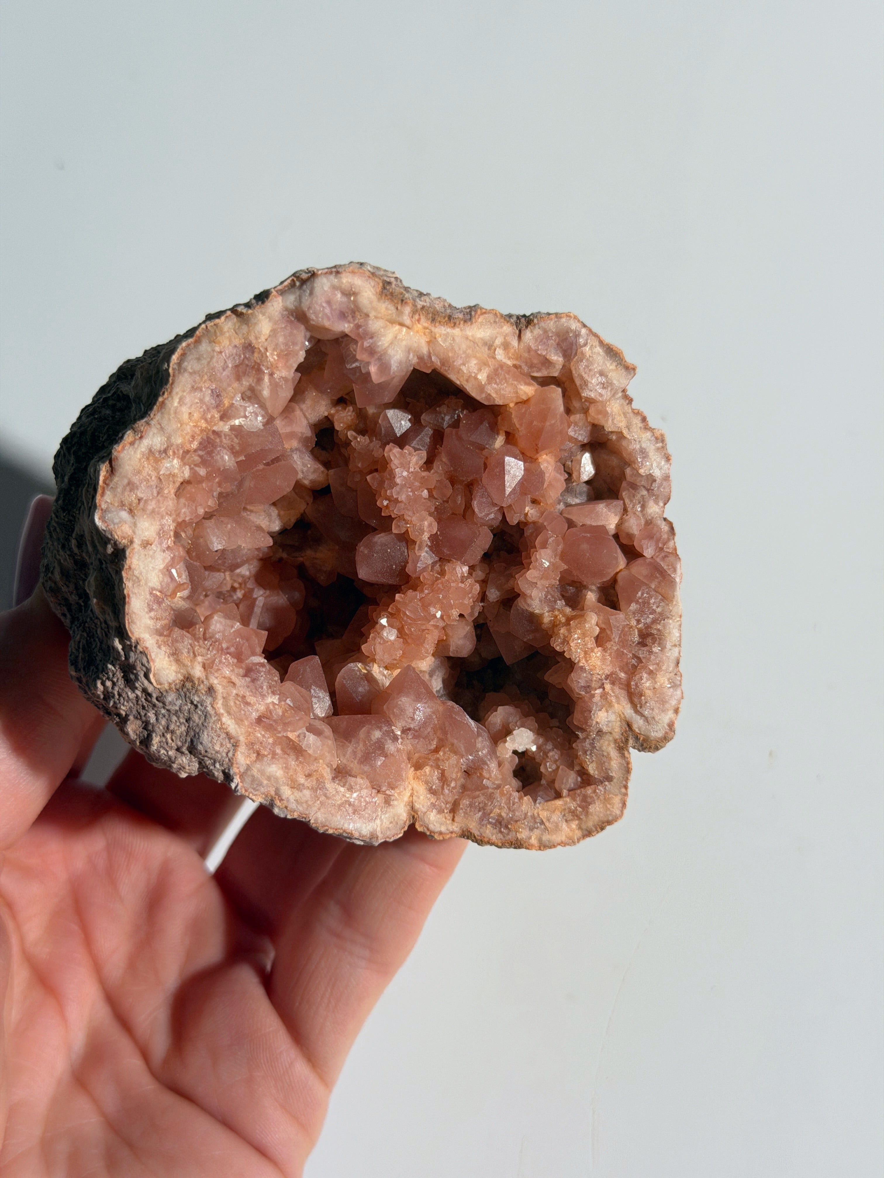 Pink Amethyst Geode