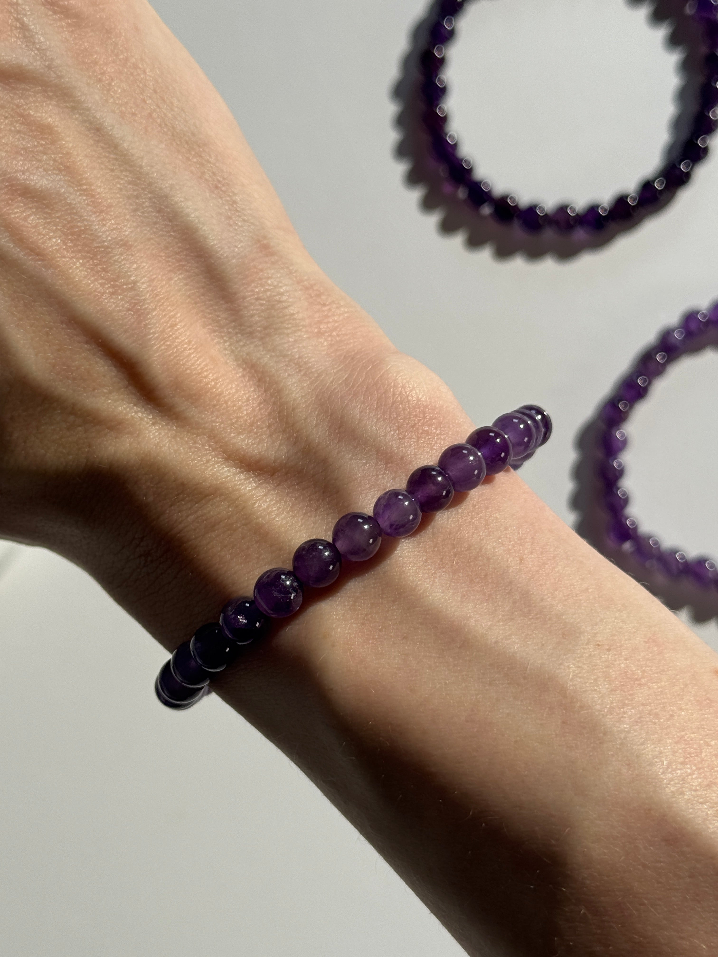 Amethyst Kugelarmband Medium