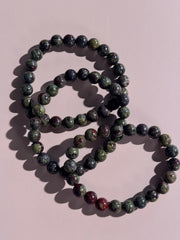 Dragonblood Jaspis Kugelarmband