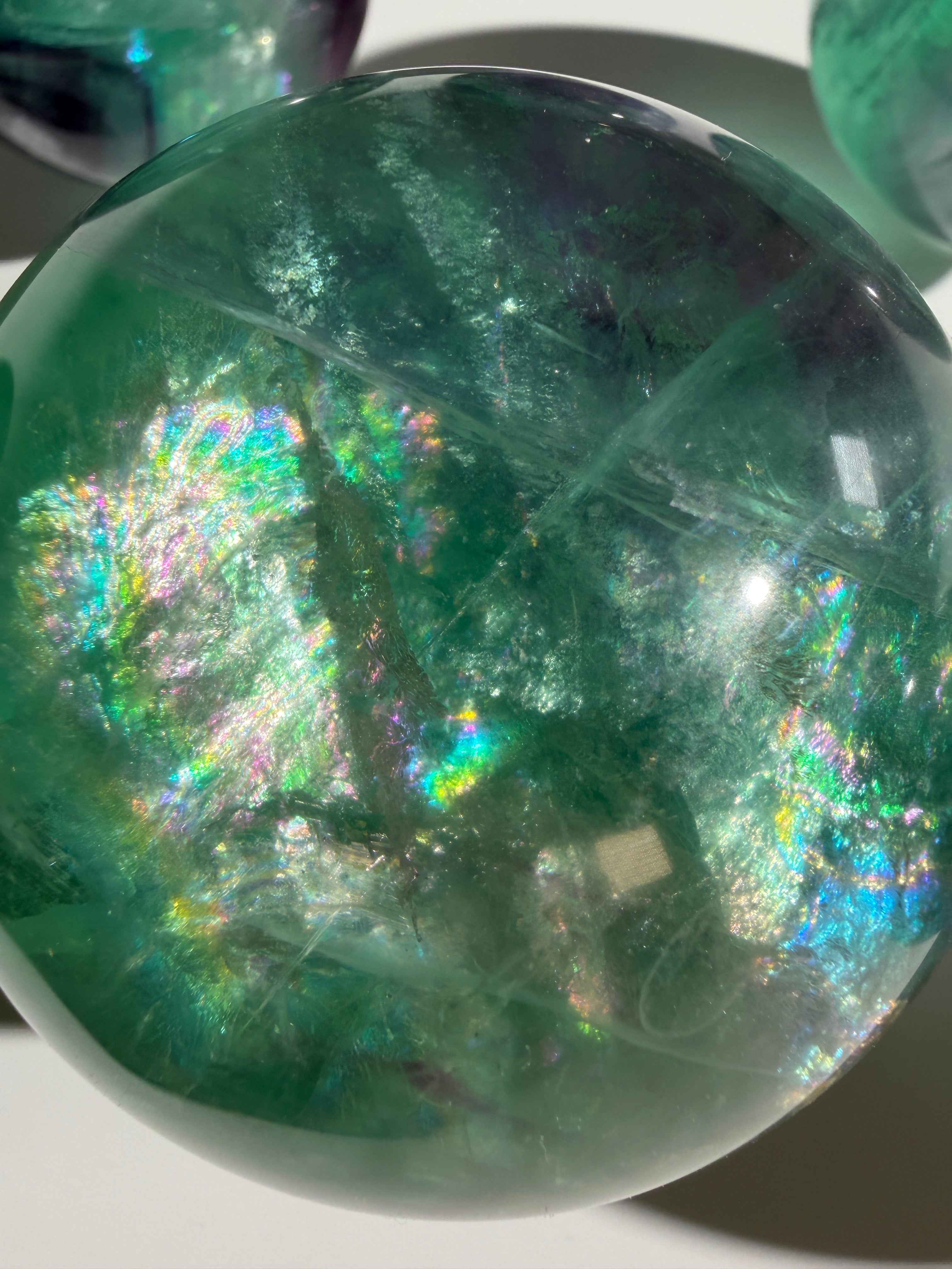 Aurora Fluorit Kugel | High Quality