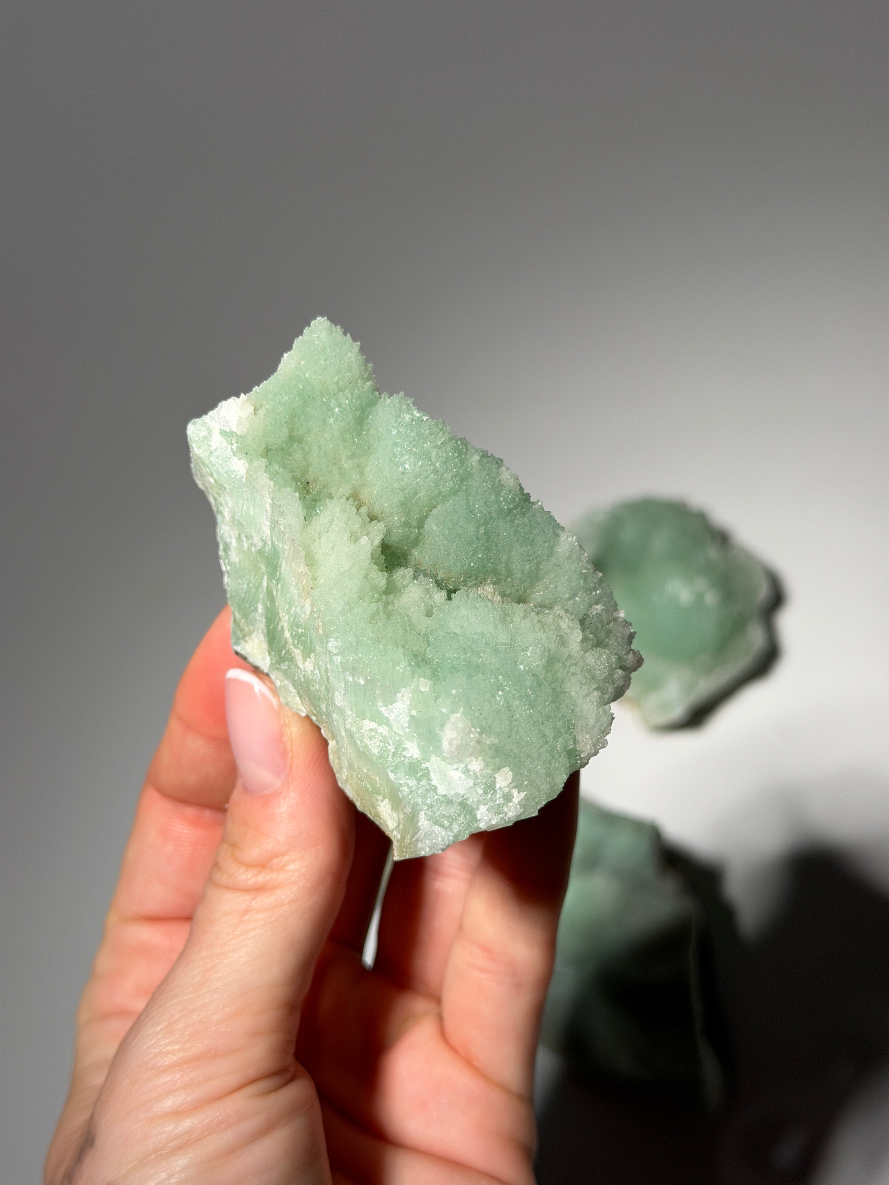 Blauer Hemimorphit „Slushy Stone“ Specimen